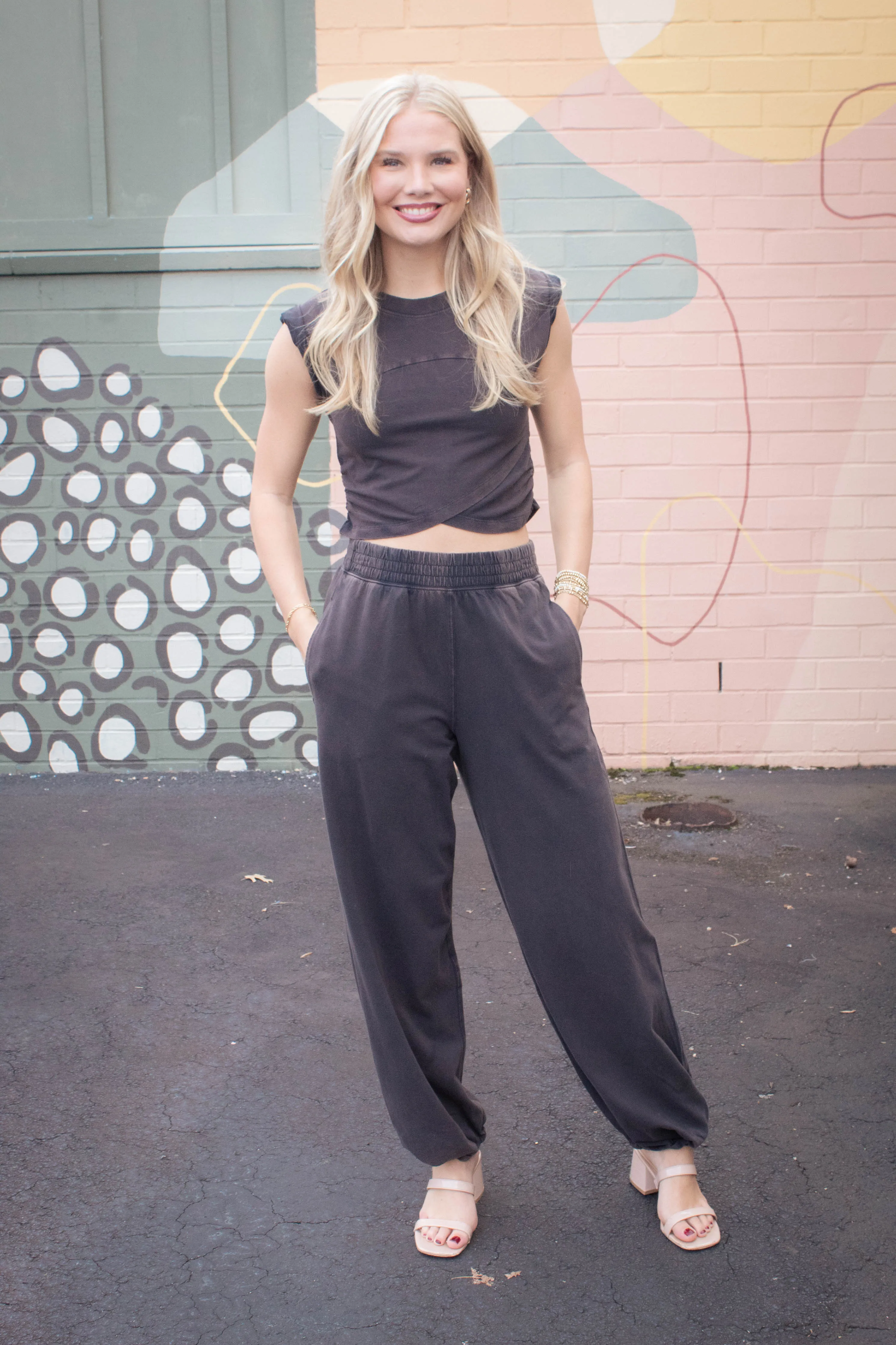 Hot Shot Crossover Set, Black | Free People sold by North & Main Clothing Company product image thumbnail 4