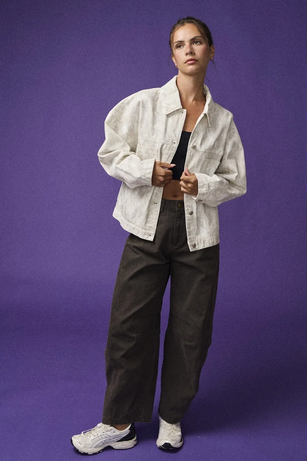 Natalie Nature Print Jacket, Camo sold by North & Main Clothing Company product image thumbnail 2