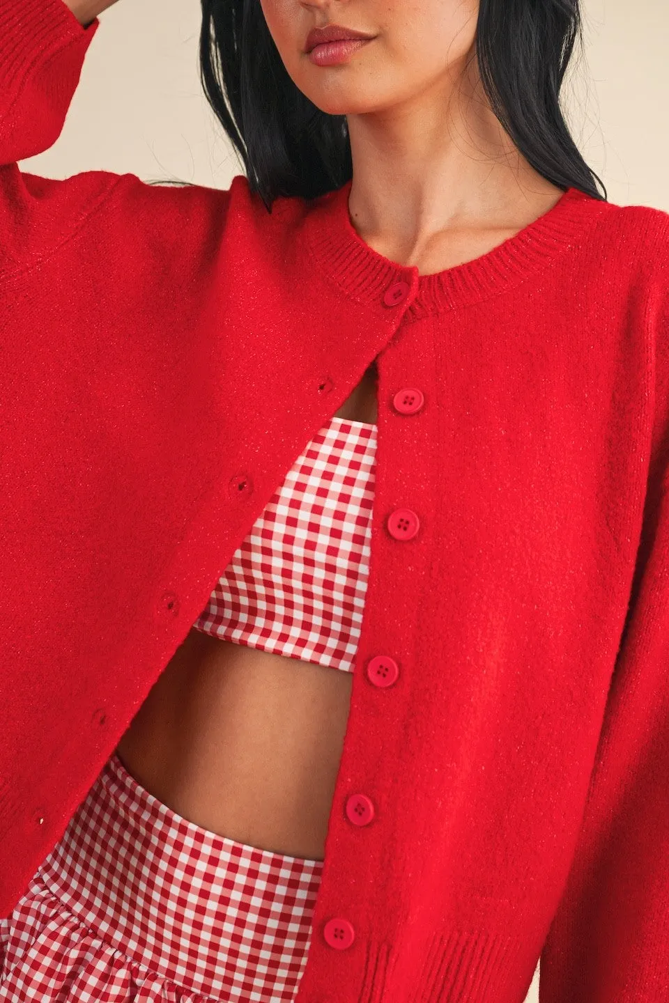 Lizzie Soft Knit Sweater, Red sold by North & Main Clothing Company product image thumbnail 5