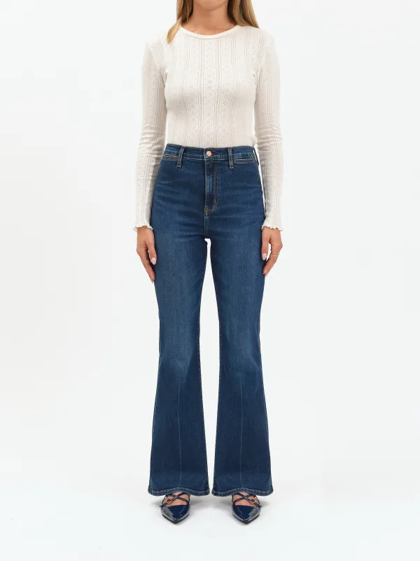 Sunset Flair High Rise Jean, Magic Hour | Daze sold by North & Main Clothing Company