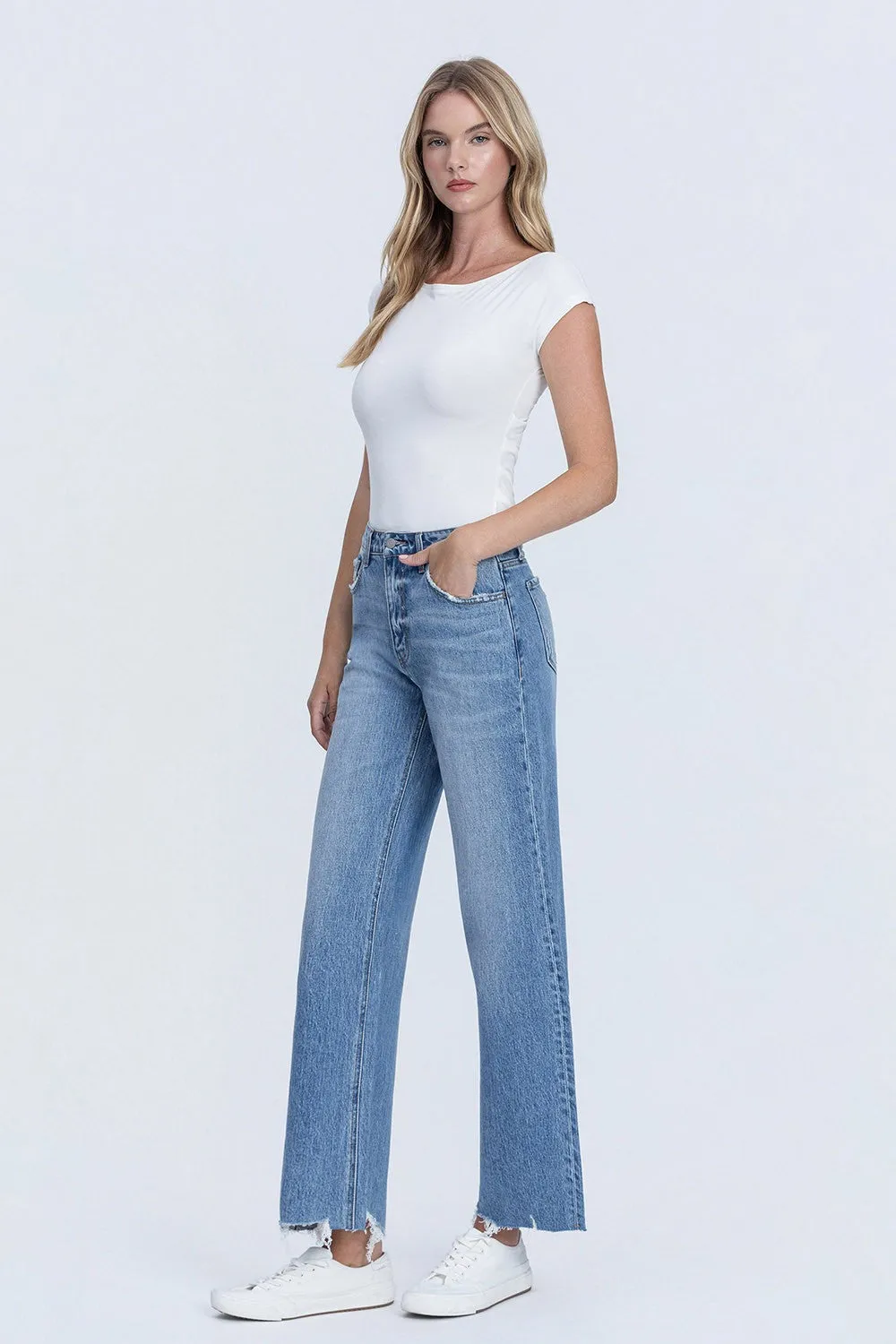 Carissa Wide Leg Jeans, Victorious sold by North & Main Clothing Company product image thumbnail 4