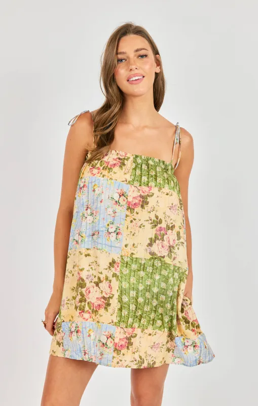 Treasured Trove Mini Dress,Multi | Sadie & Sage sold by North & Main Clothing Company