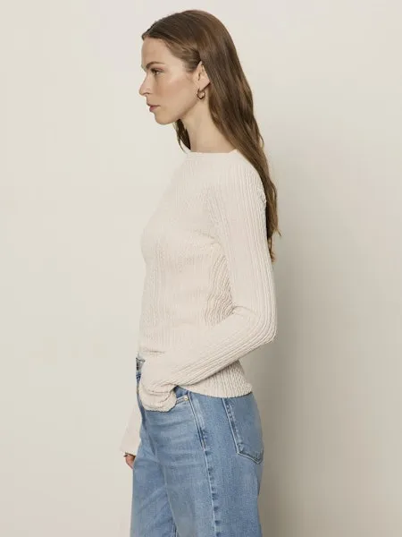 Beckett Textured Top. Pink Milk | Sanctuary sold by North & Main Clothing Company product image thumbnail 3