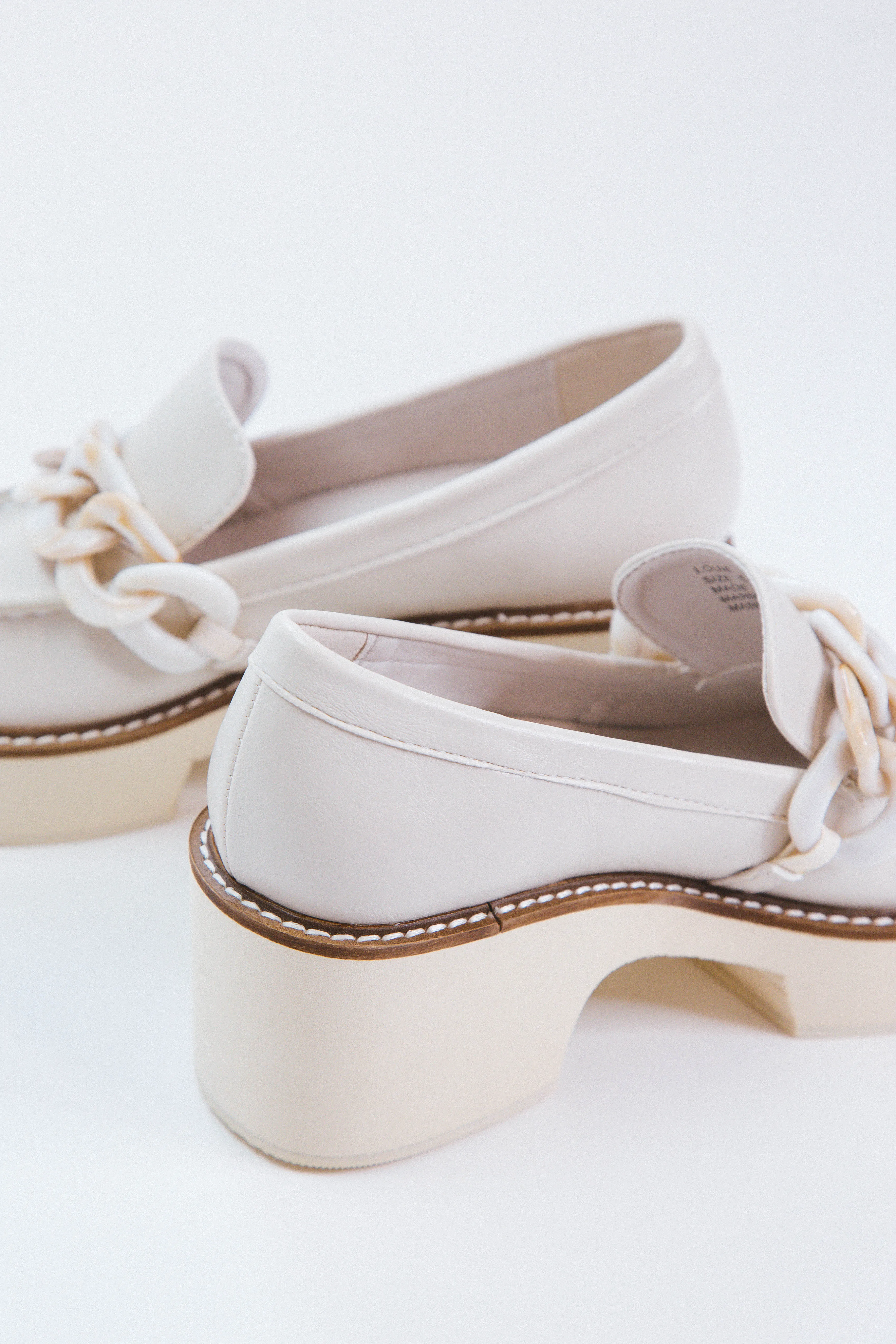 Louie Chunky Loafer, Bone | Coconuts by Matisse sold by North & Main Clothing Company product image thumbnail 2