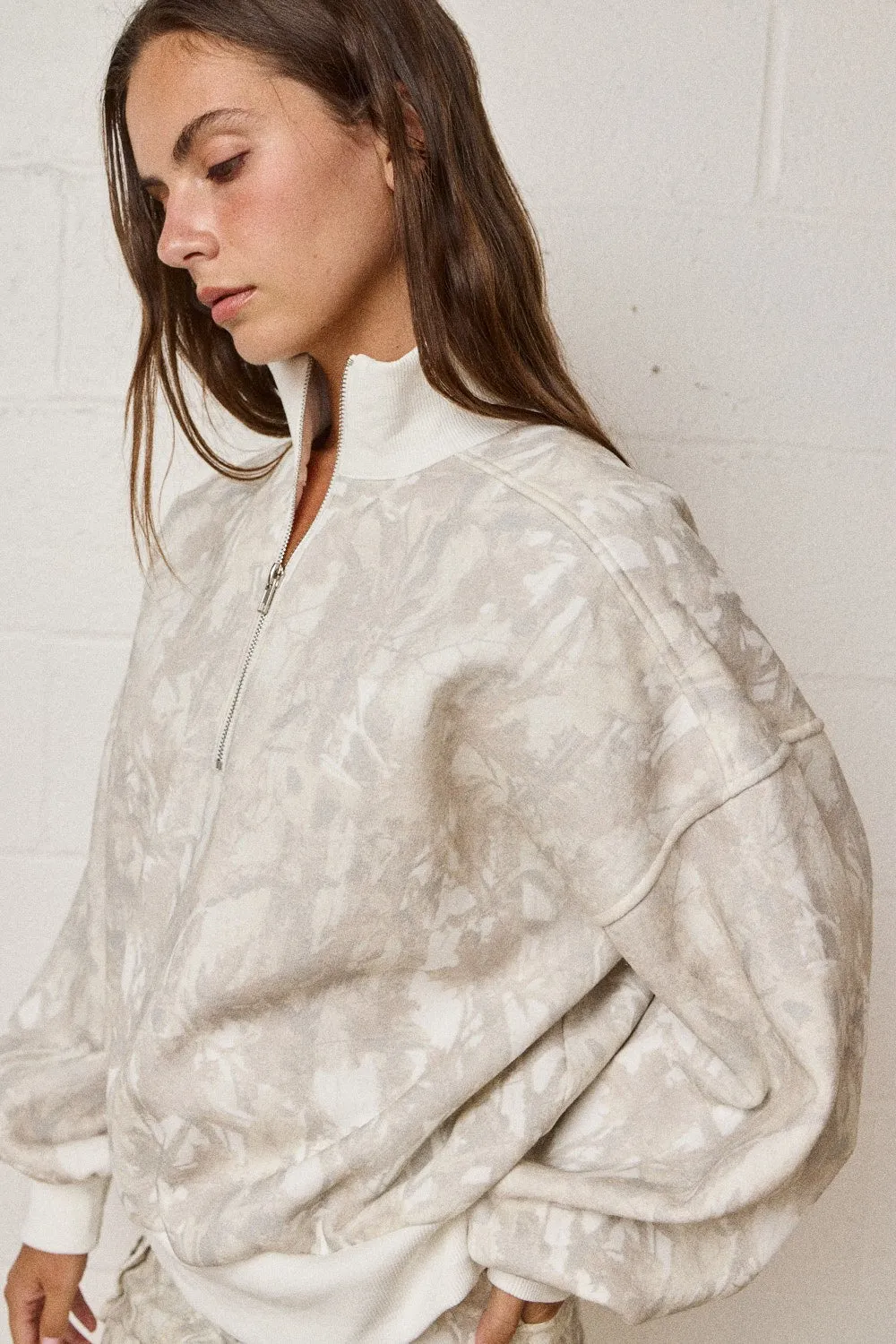 Aria Camo Zip Up Sweatshirt, Camo sold by North & Main Clothing Company product image thumbnail 5