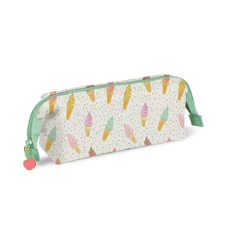 Cool & Creamy Charmed Pencil Pouch sold by North & Main Clothing Company