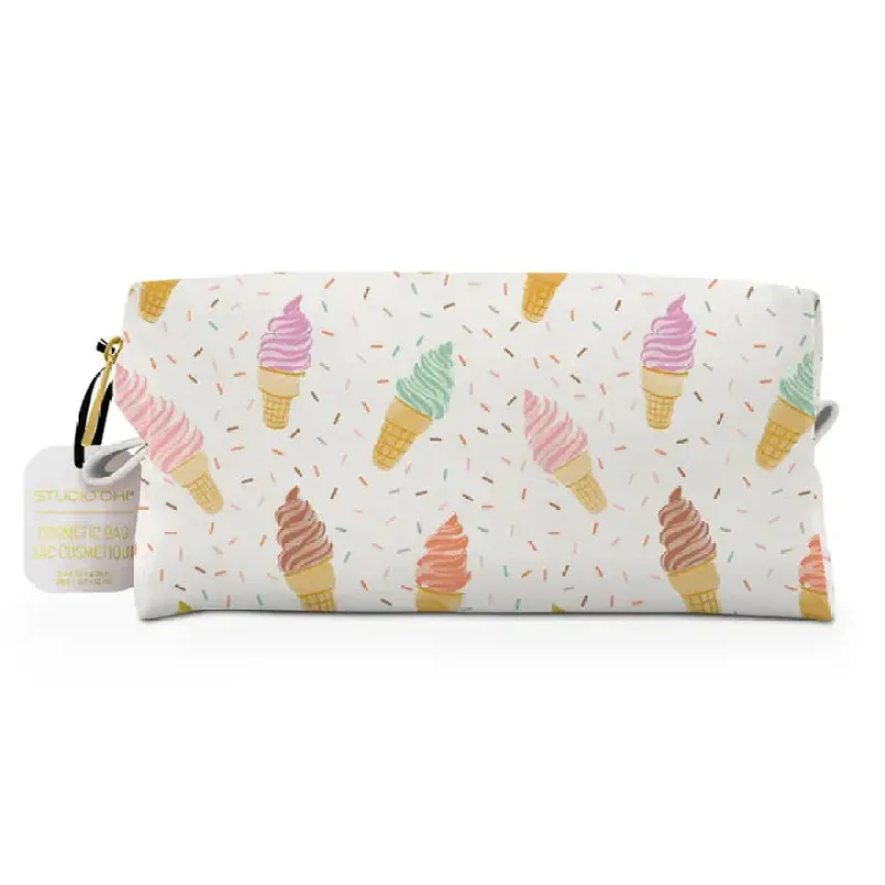 Cosmetic Loaf Pouch, Cool & Creamy sold by North & Main Clothing Company