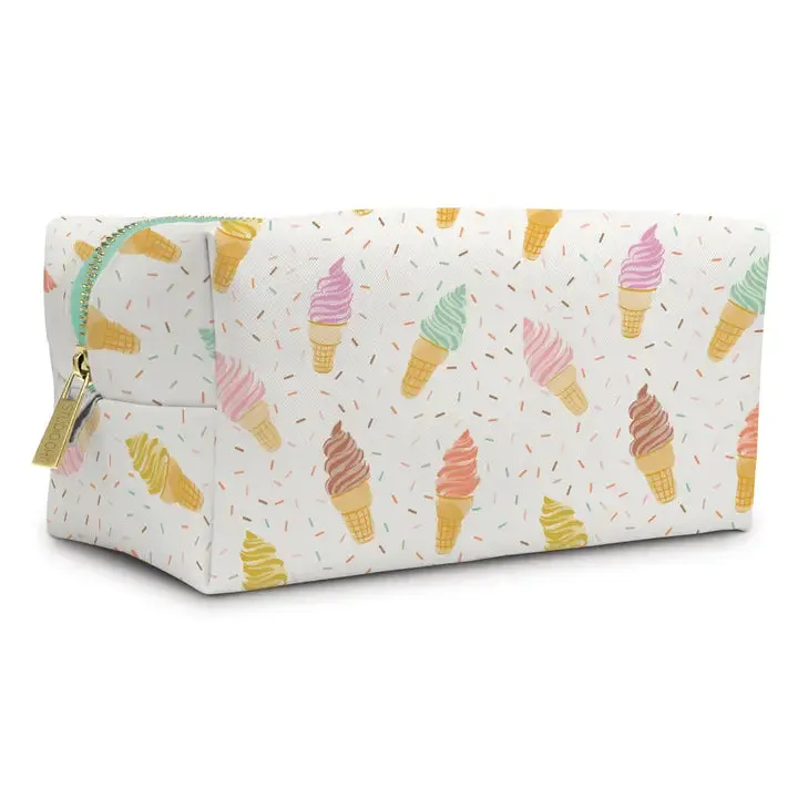 Cosmetic Loaf Pouch, Cool & Creamy sold by North & Main Clothing Company product image thumbnail 2