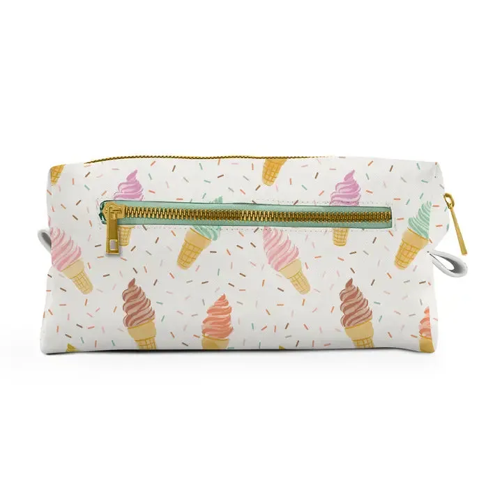 Cosmetic Loaf Pouch, Cool & Creamy sold by North & Main Clothing Company product image thumbnail 3