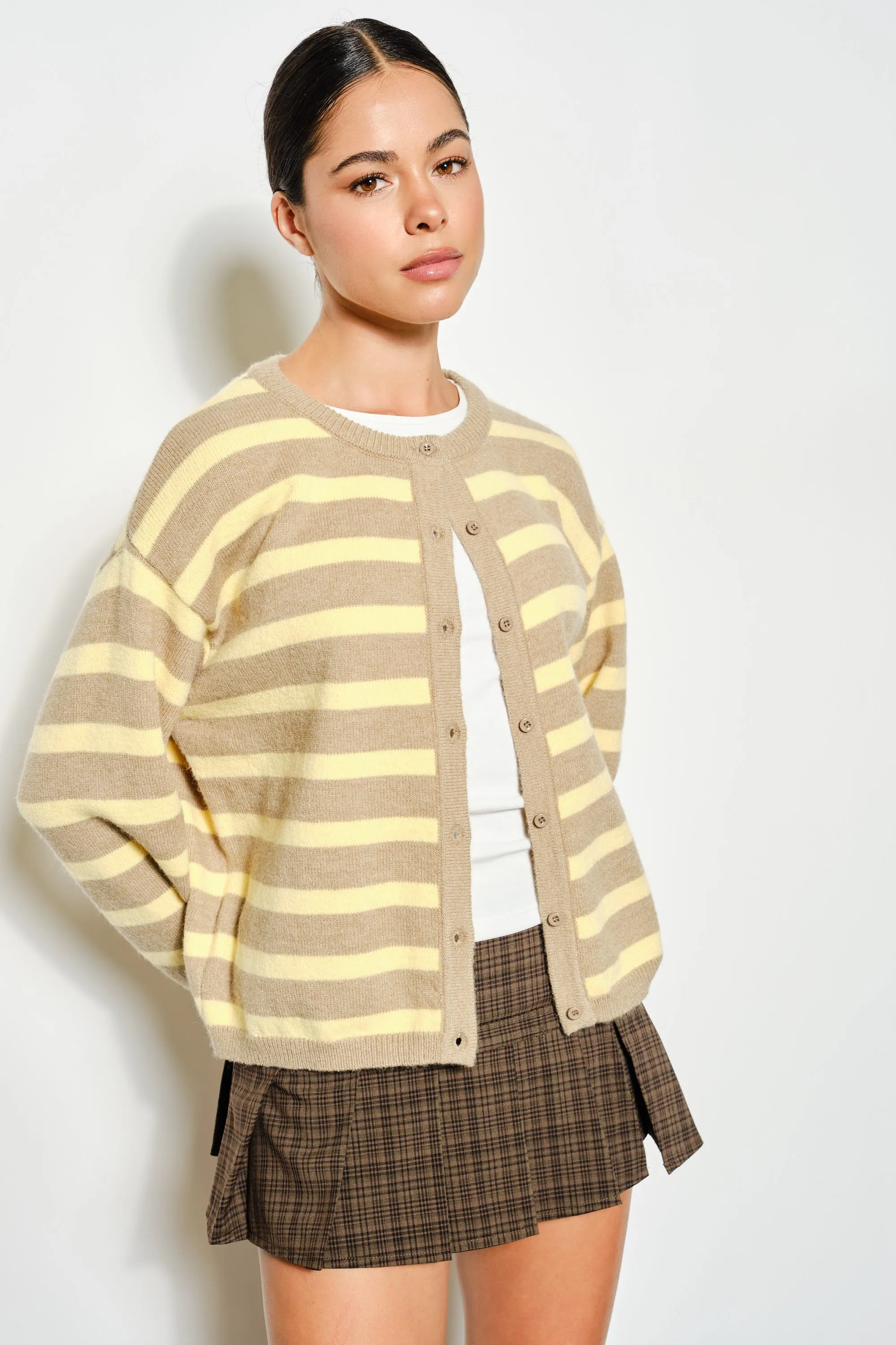Carrie Lightweight Striped Cardigan, Multi sold by North & Main Clothing Company product image thumbnail 3