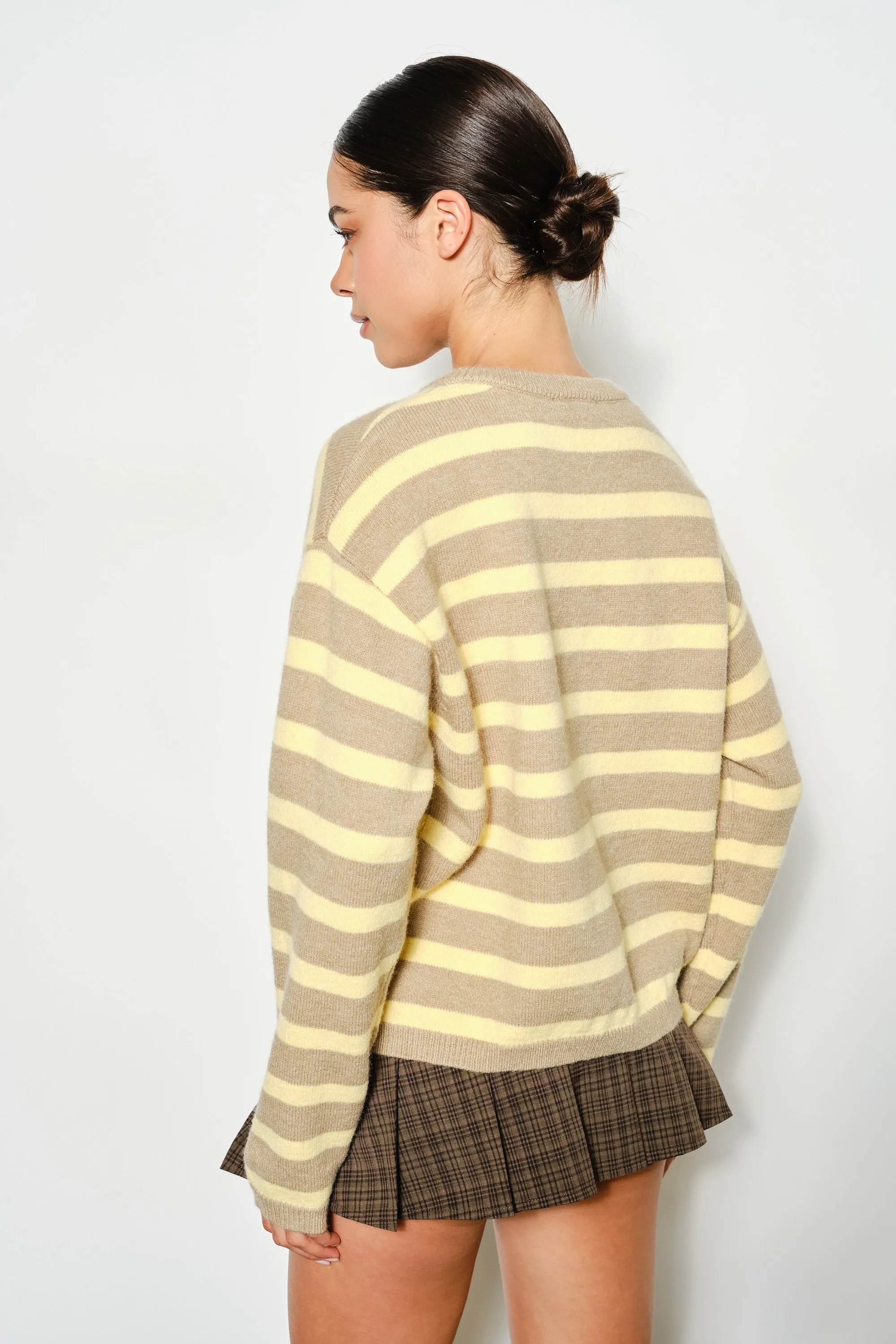 Carrie Lightweight Striped Cardigan, Multi sold by North & Main Clothing Company product image thumbnail 5