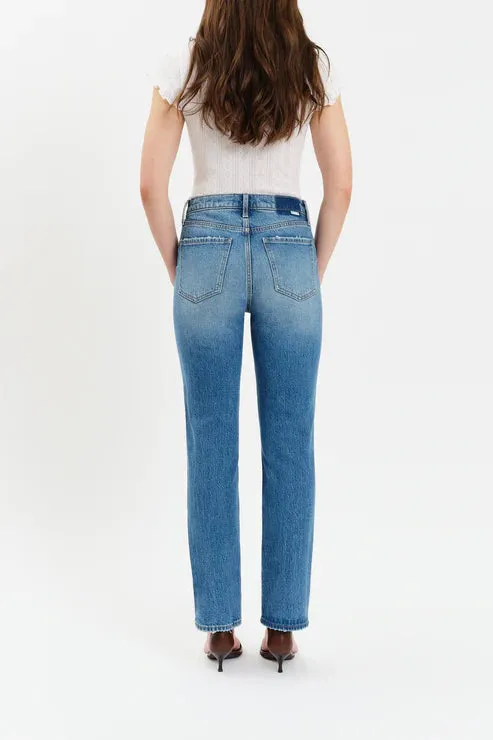 Smarty Pants High Rise Slim Straight Jeans, Alter Ego | Daze sold by North & Main Clothing Company product image thumbnail 2
