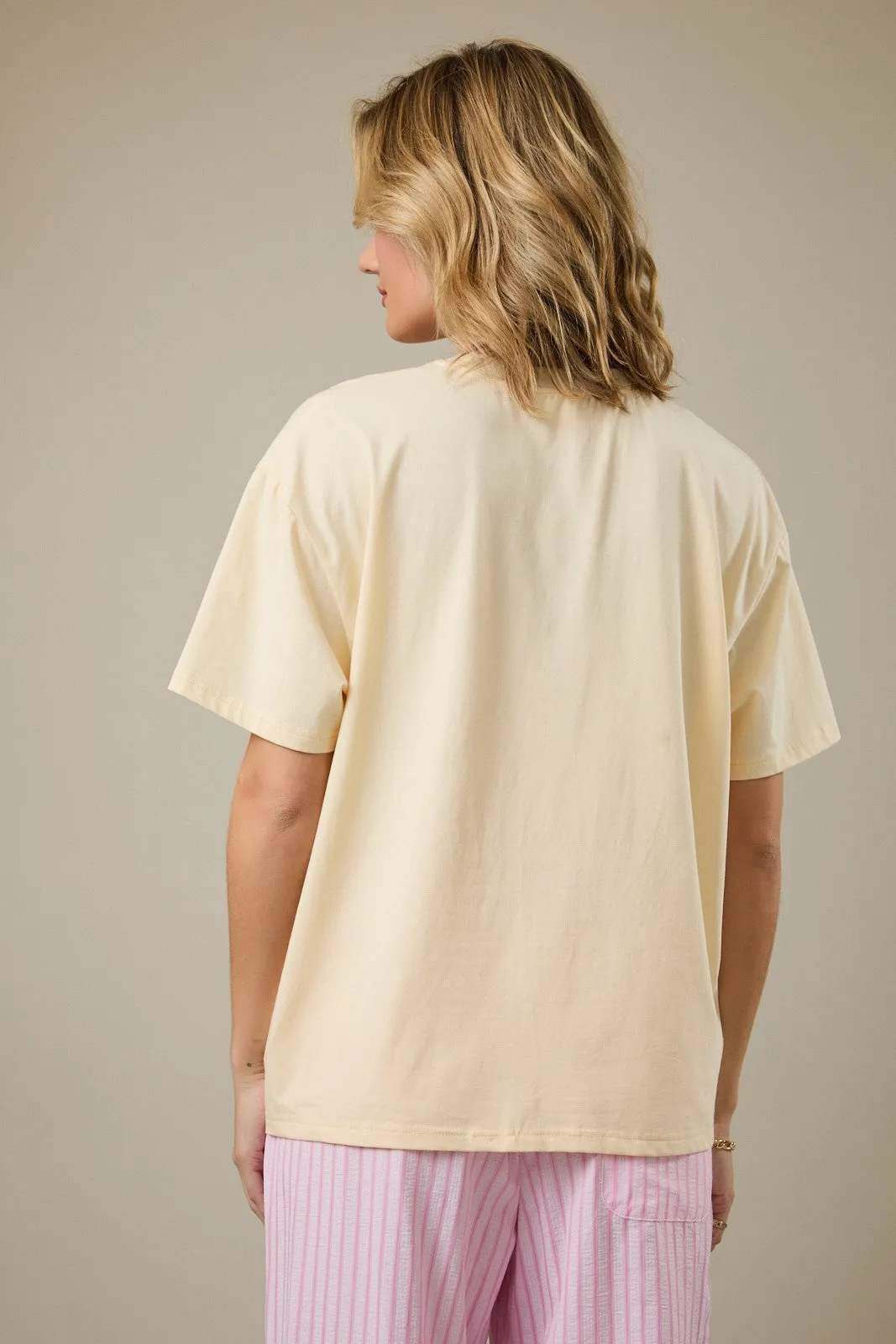 Papaya Graphic Tee, Butter sold by North & Main Clothing Company product image thumbnail 5