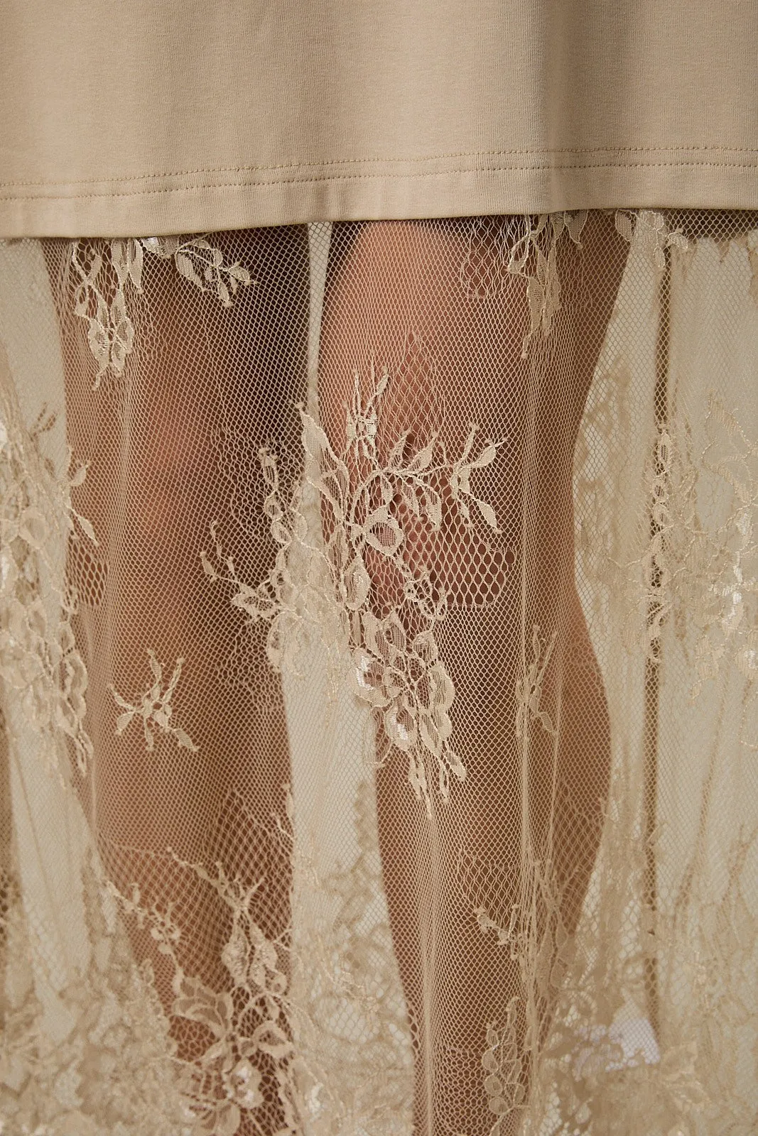 Lola T-Shirt Maxi Dress, Taupe sold by North & Main Clothing Company product image thumbnail 3