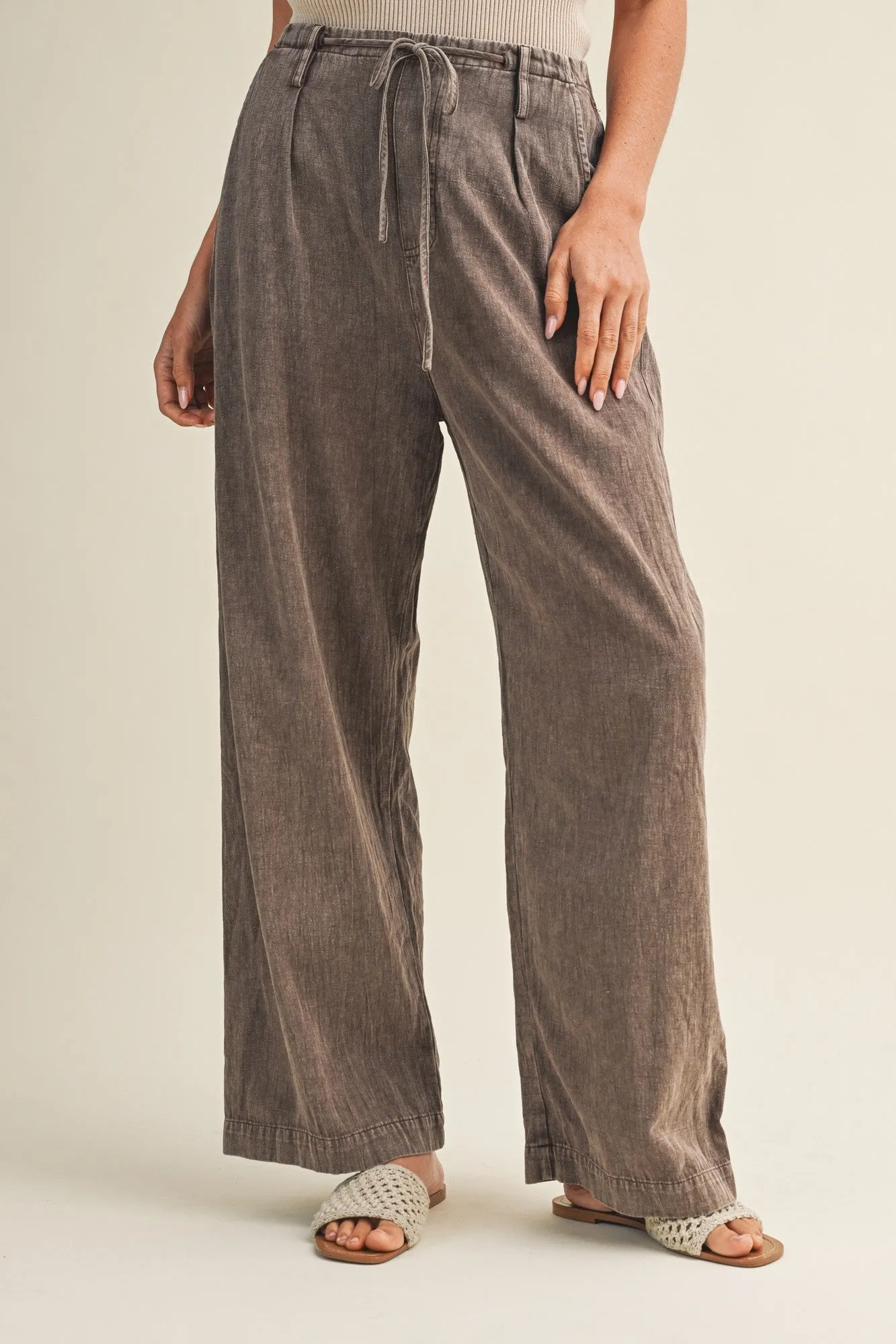 Wren Pant, Brown sold by North & Main Clothing Company product image thumbnail 4