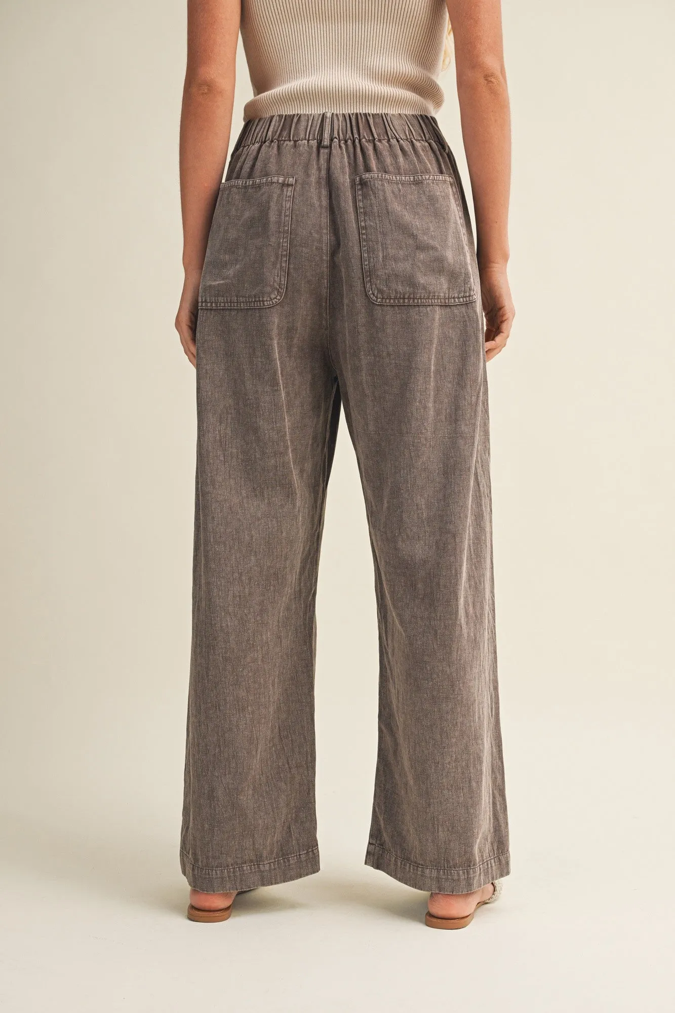 Wren Pant, Brown sold by North & Main Clothing Company product image thumbnail 2