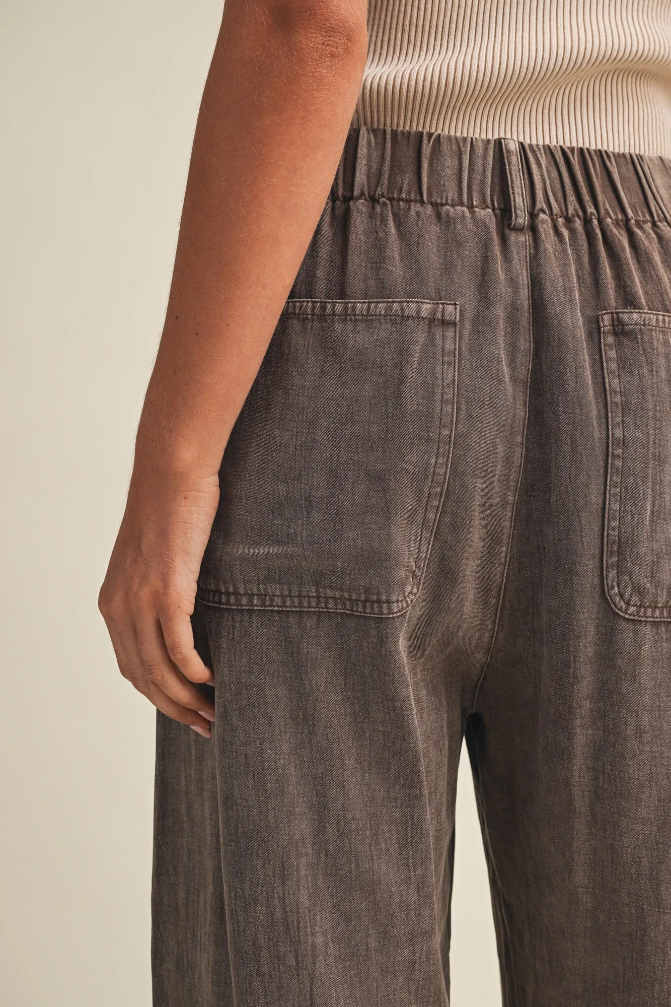 Wren Pant, Brown sold by North & Main Clothing Company product image thumbnail 3
