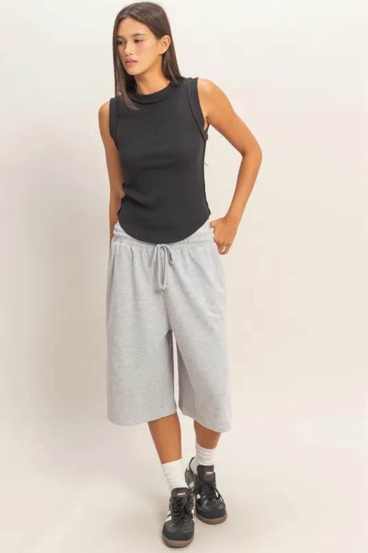 Mags Rib Tank Top, Black made by HYFVE