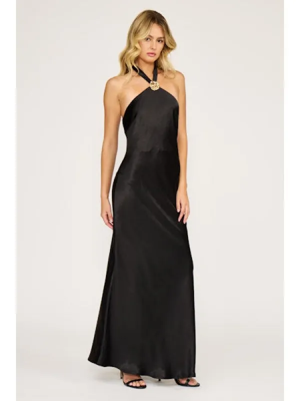 Bonnie Halter Dress, Black | Lucy Paris made by Lucy Paris