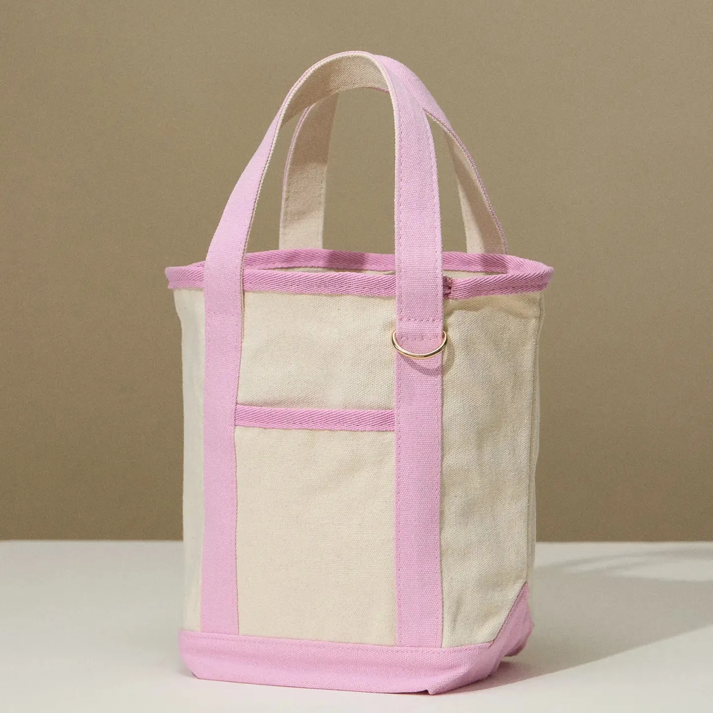 Canvas Tote Bag, Pink sold by North & Main Clothing Company