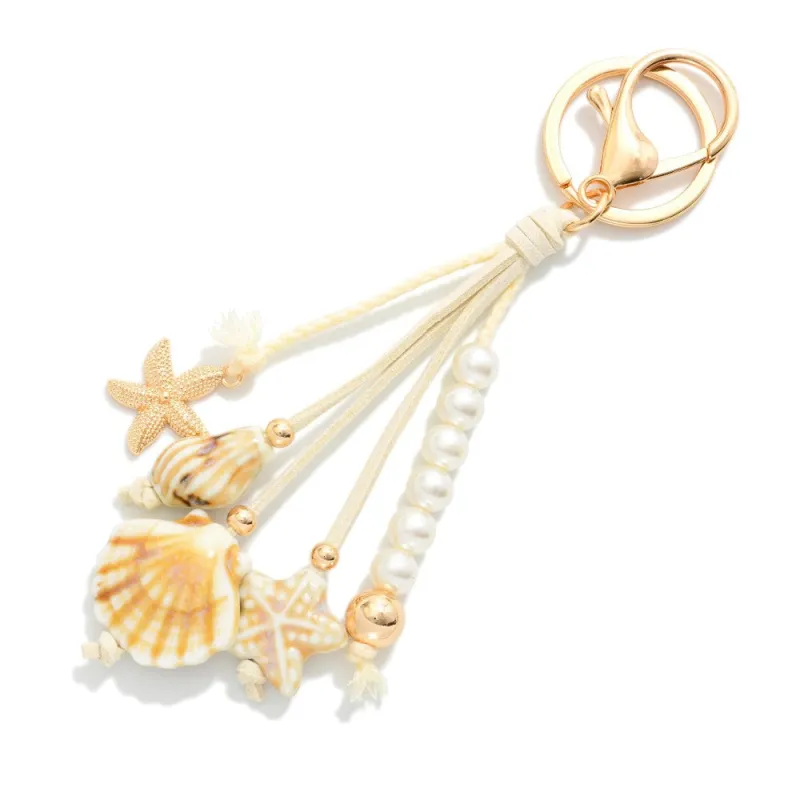 Shell Key Chain made by North & Main Clothing Company