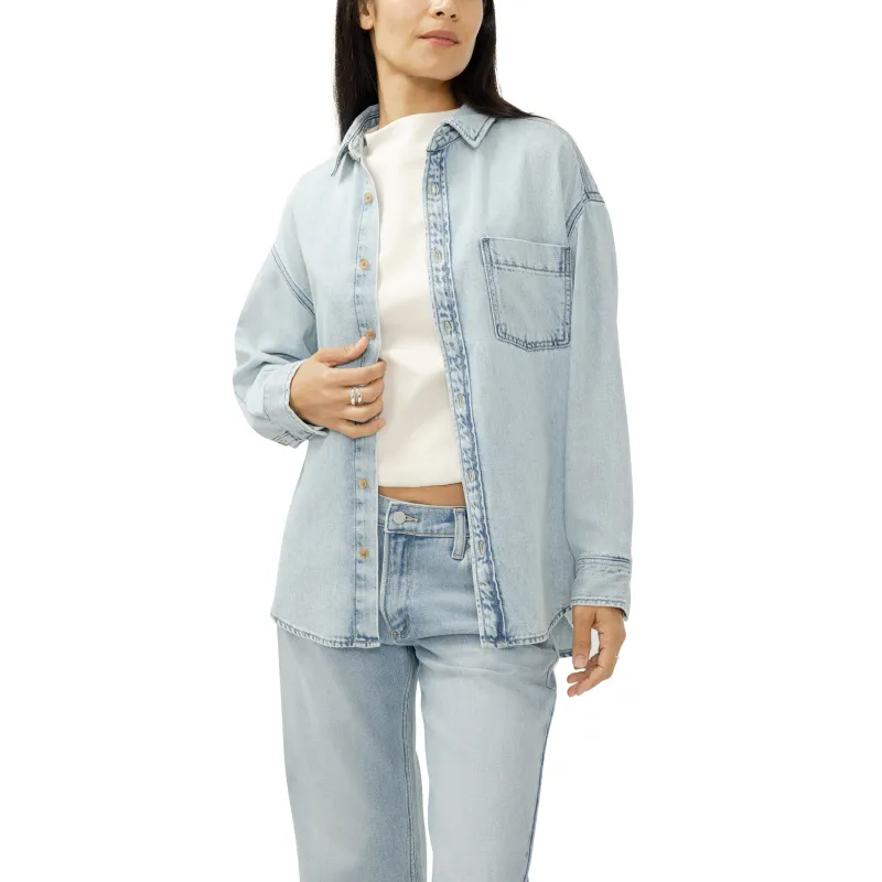 Beach Shirt, Moonstone | Silver Jeans Co made by Silver Jeans