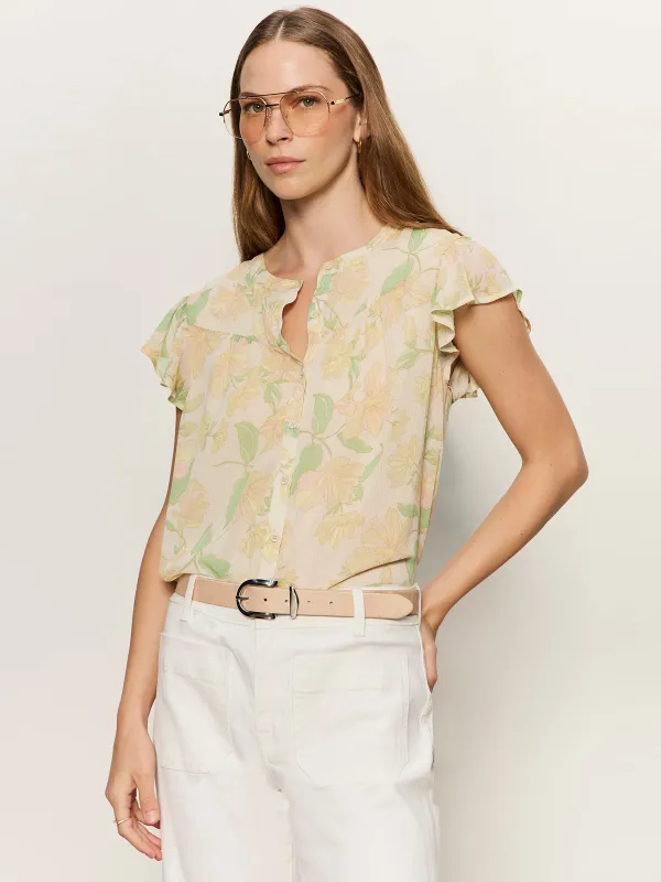 Free Spirited Ruffle Top, Gentle Lily | Sanctuary made by North & Main Clothing Company