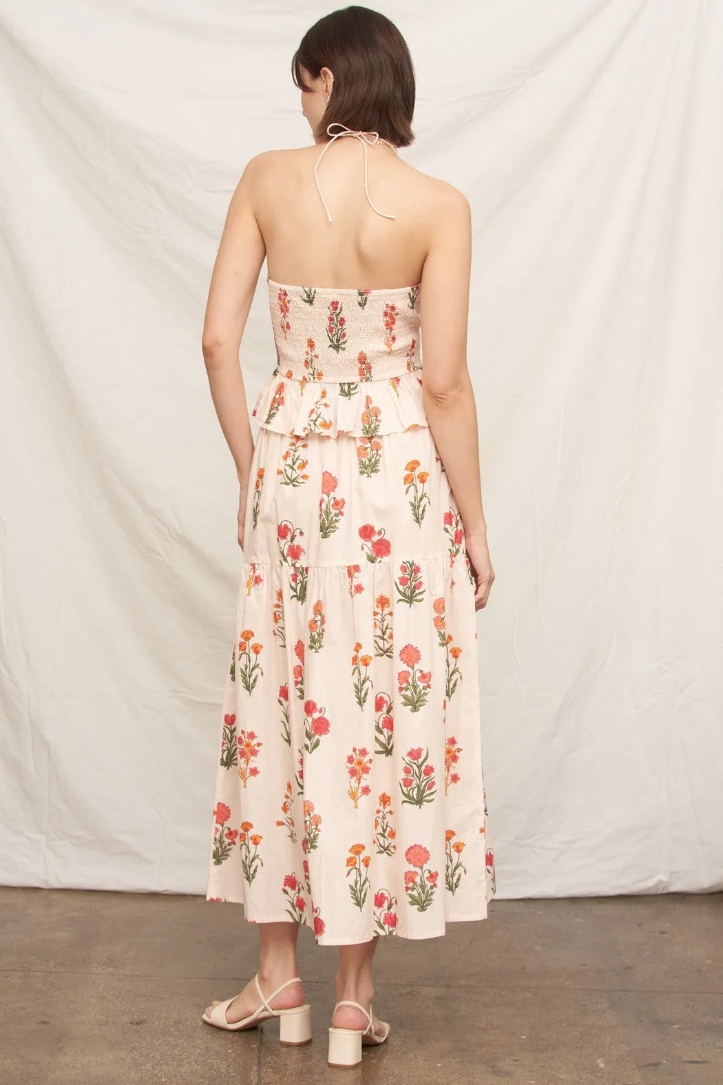 Floral Peplum Top, Ivory Multi sold by North & Main Clothing Company product image thumbnail 3