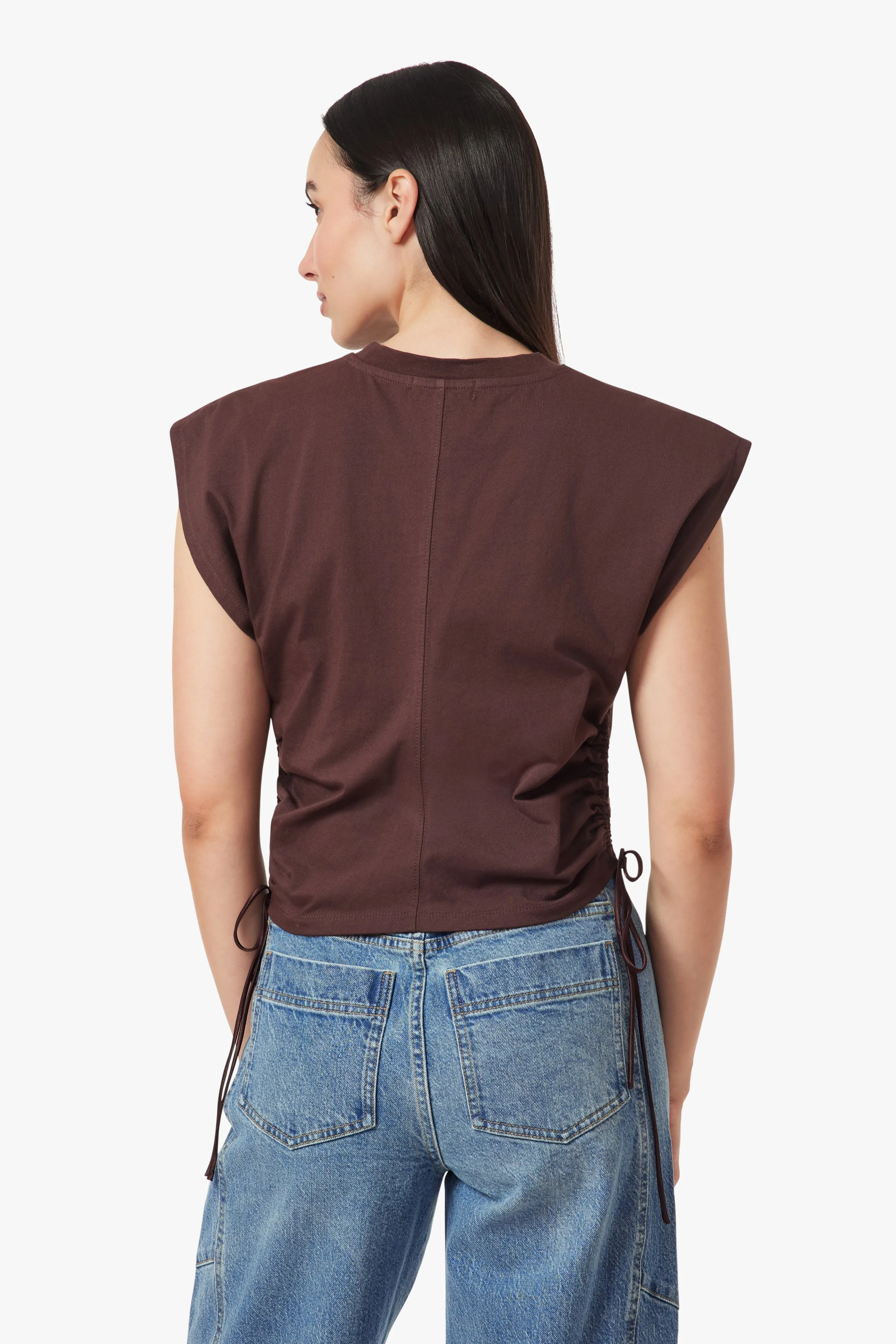 The Luna Top, Mocha | Habitual sold by North & Main Clothing Company product image thumbnail 3
