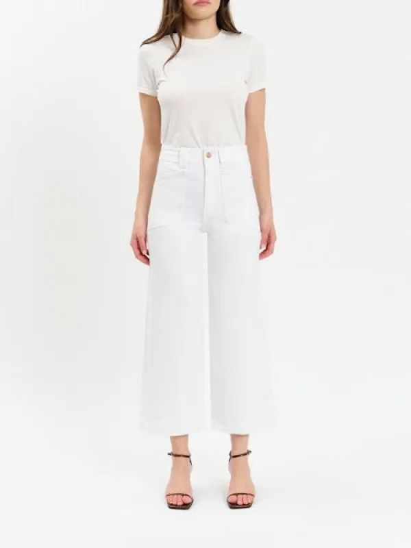 Valley Girl Patchpocket Jeans, Lamb | Daze made by Daze
