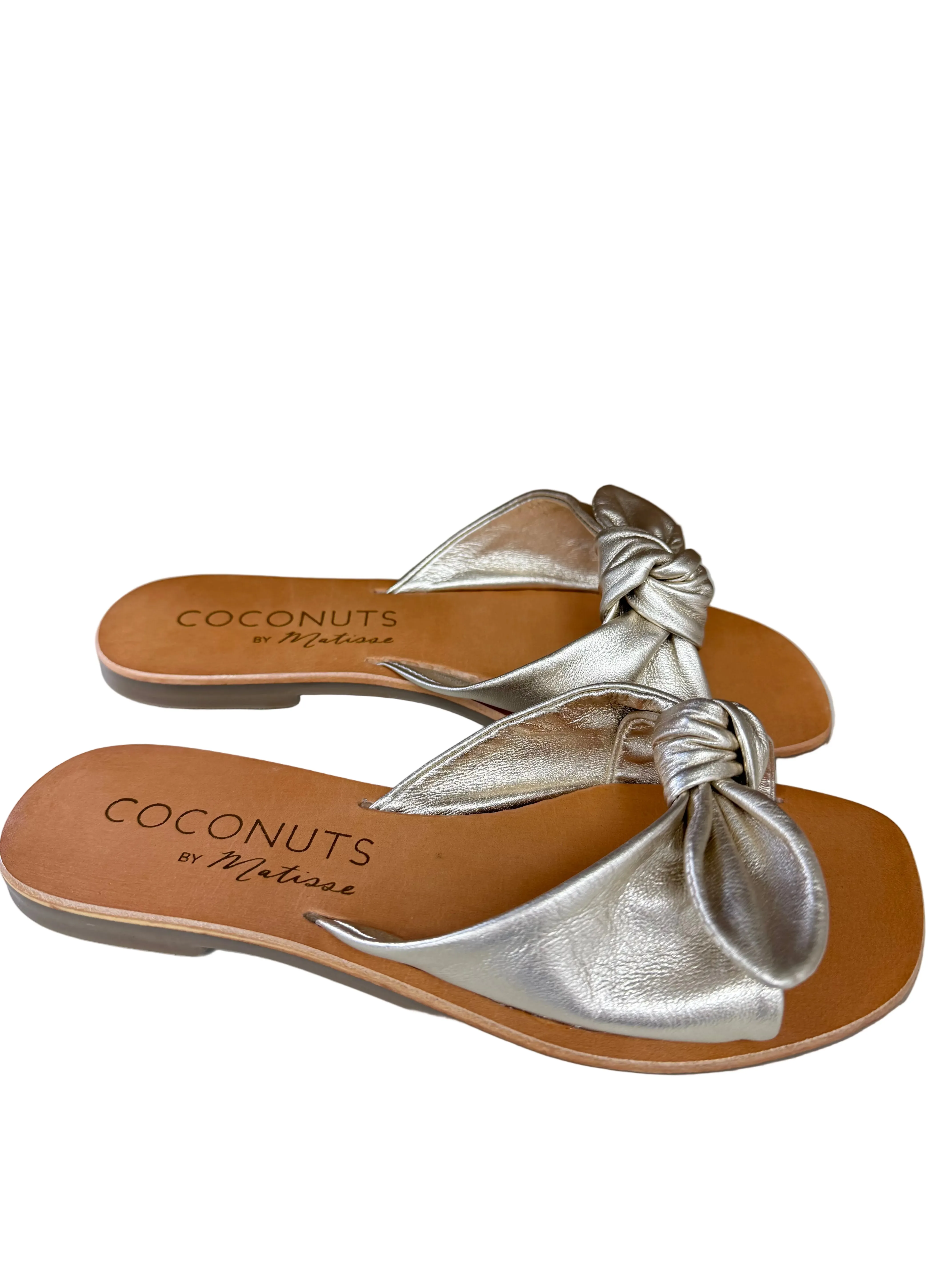 Mackenzie Bow Sandal, Gold | Coconuts by Matisse sold by North & Main Clothing Company product image thumbnail 4