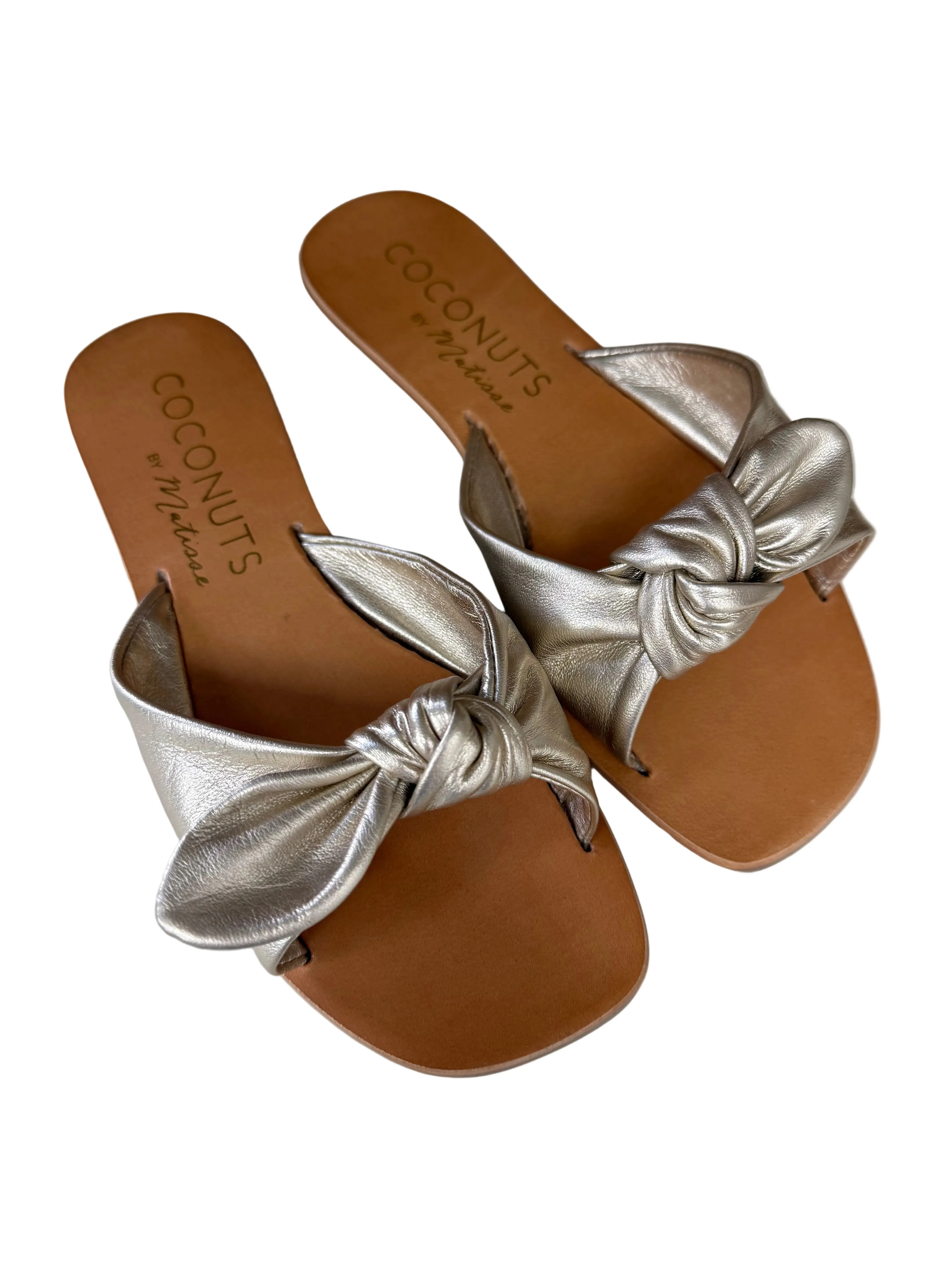 Mackenzie Bow Sandal, Gold | Coconuts by Matisse sold by North & Main Clothing Company product image thumbnail 3