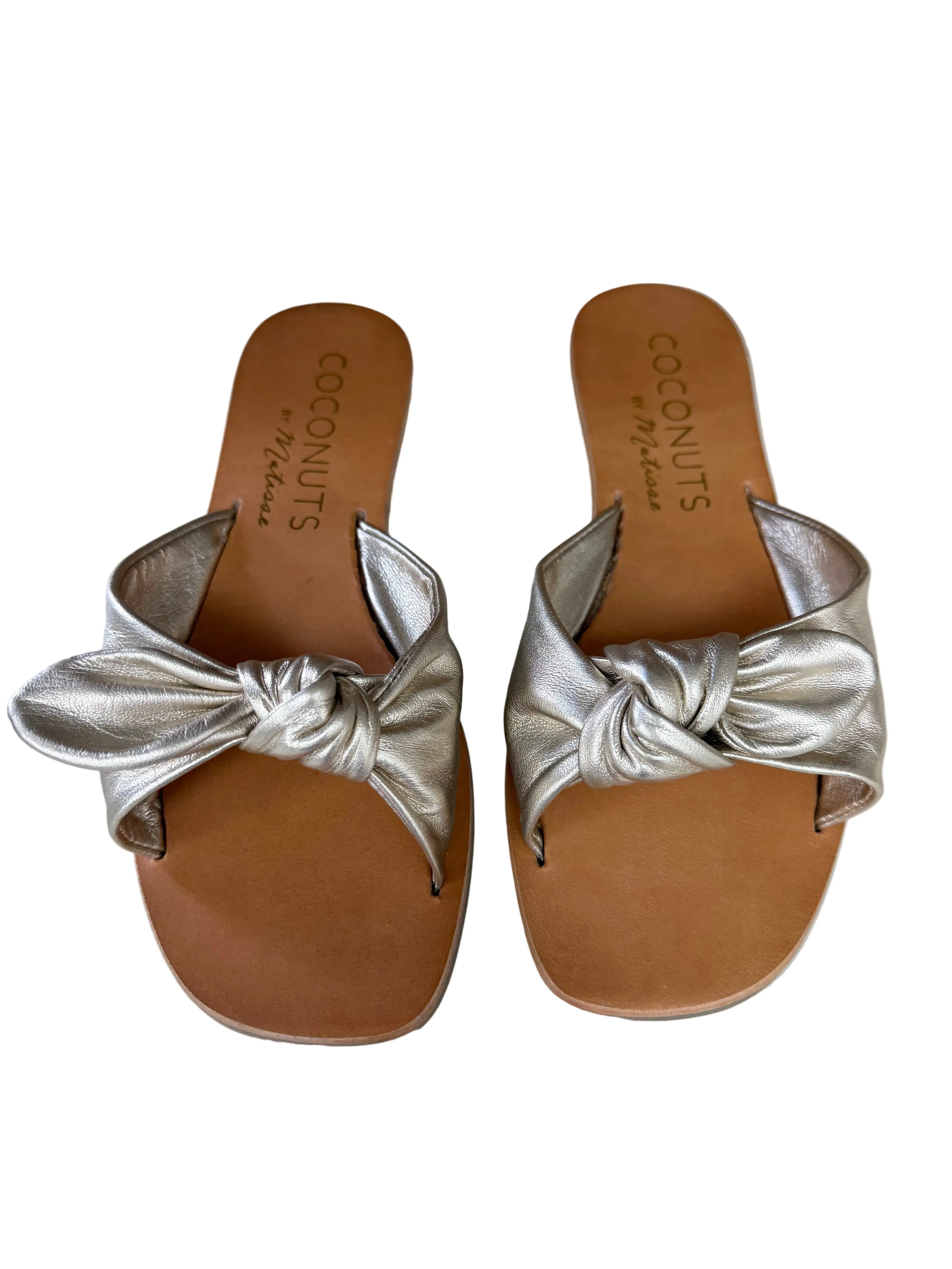 Mackenzie Bow Sandal, Gold | Coconuts by Matisse sold by North & Main Clothing Company product image thumbnail 5