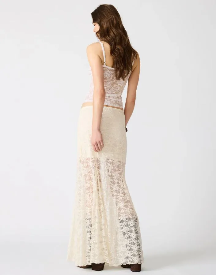 Mirabel Skirt, Cream | Steve Madden sold by North & Main Clothing Company product image thumbnail 2