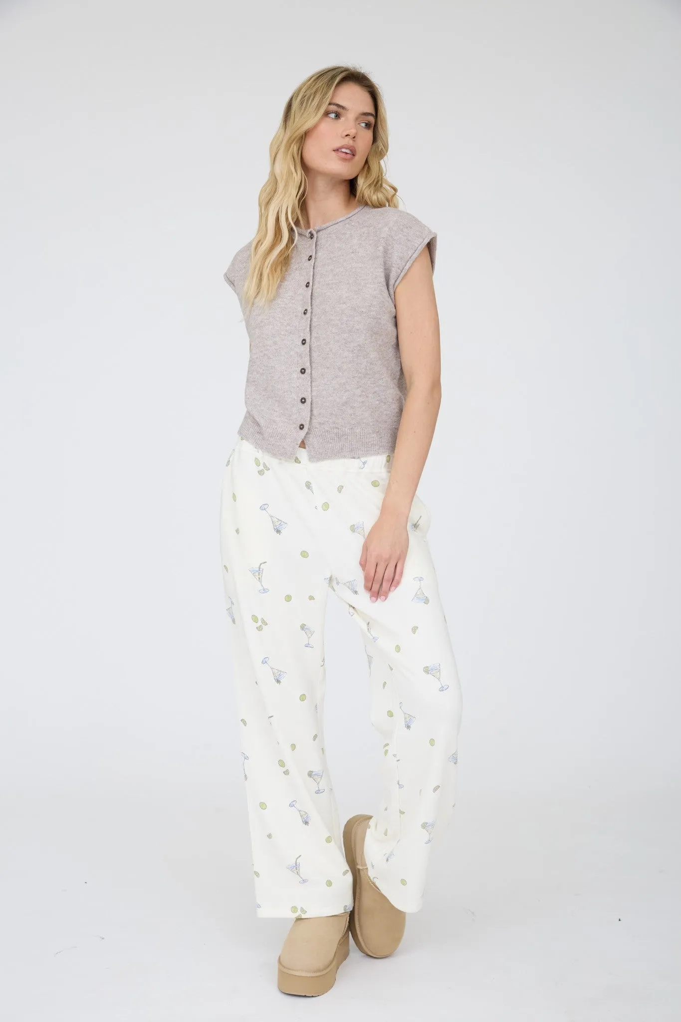 Emerie Button Down Top, Light Taupe sold by North & Main Clothing Company product image thumbnail 5