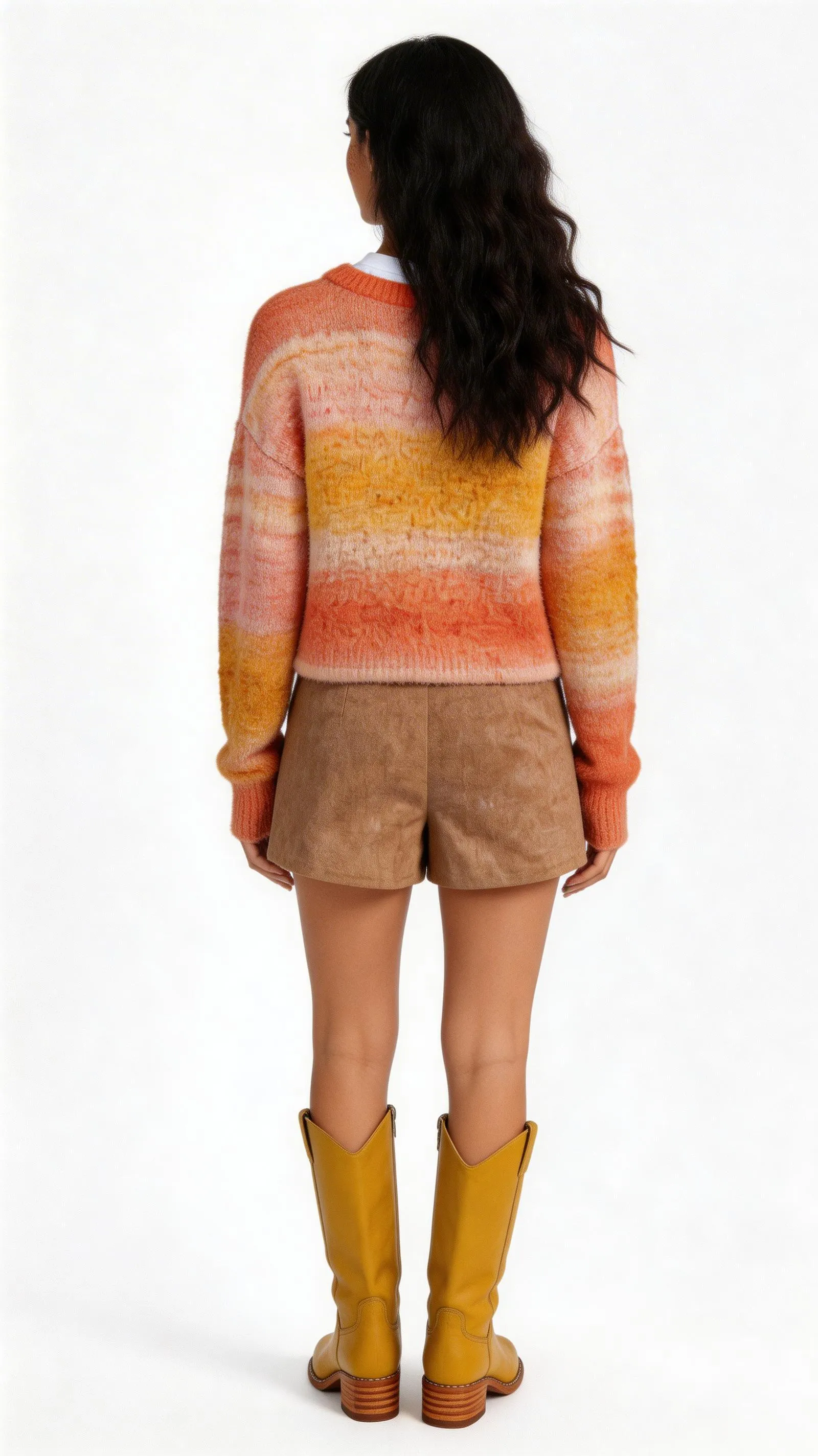 Dawn Fade Sweater, Pink Multi | Sadie & Sage sold by North & Main Clothing Company product image thumbnail 2
