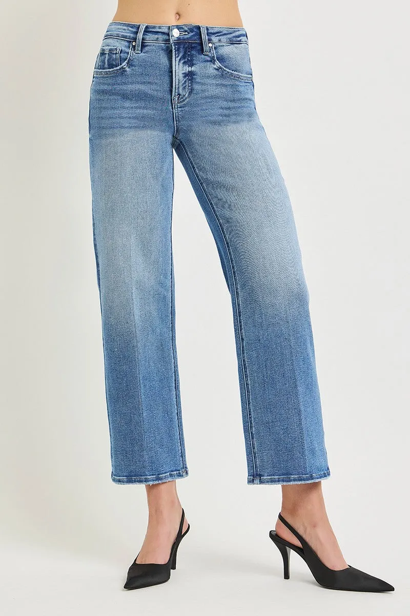 Ayleen Tummy Control Straight Leg Jeans, Medium sold by North & Main Clothing Company product image thumbnail 4