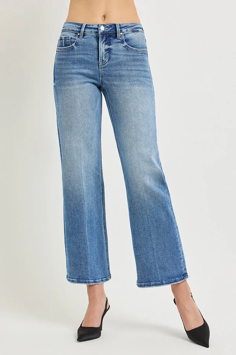 Ayleen Tummy Control Straight Leg Jeans, Medium sold by North & Main Clothing Company product image thumbnail 2