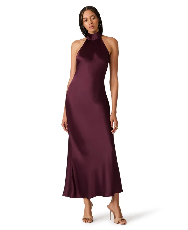 Lara Dress, Purple Wine | Steve Madden made by North & Main Clothing Company