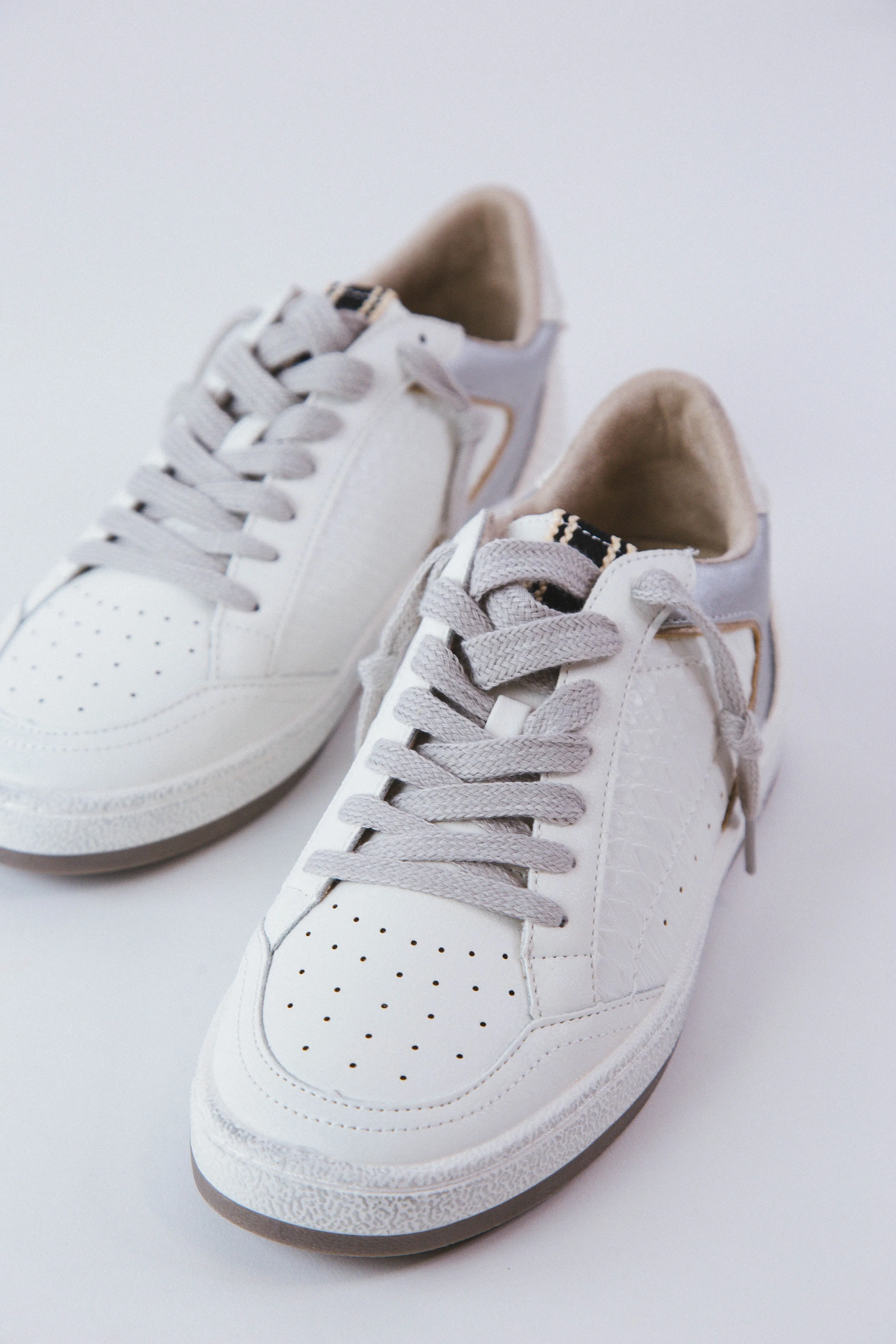 Park Vintage Style Star Sneaker, White Snake | SHUSHOP sold by North & Main Clothing Company product image thumbnail 3