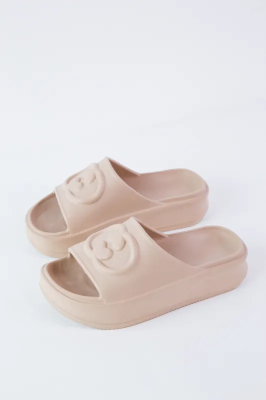 Mask EVA Slide Sandal, Natural sold by North & Main Clothing Company