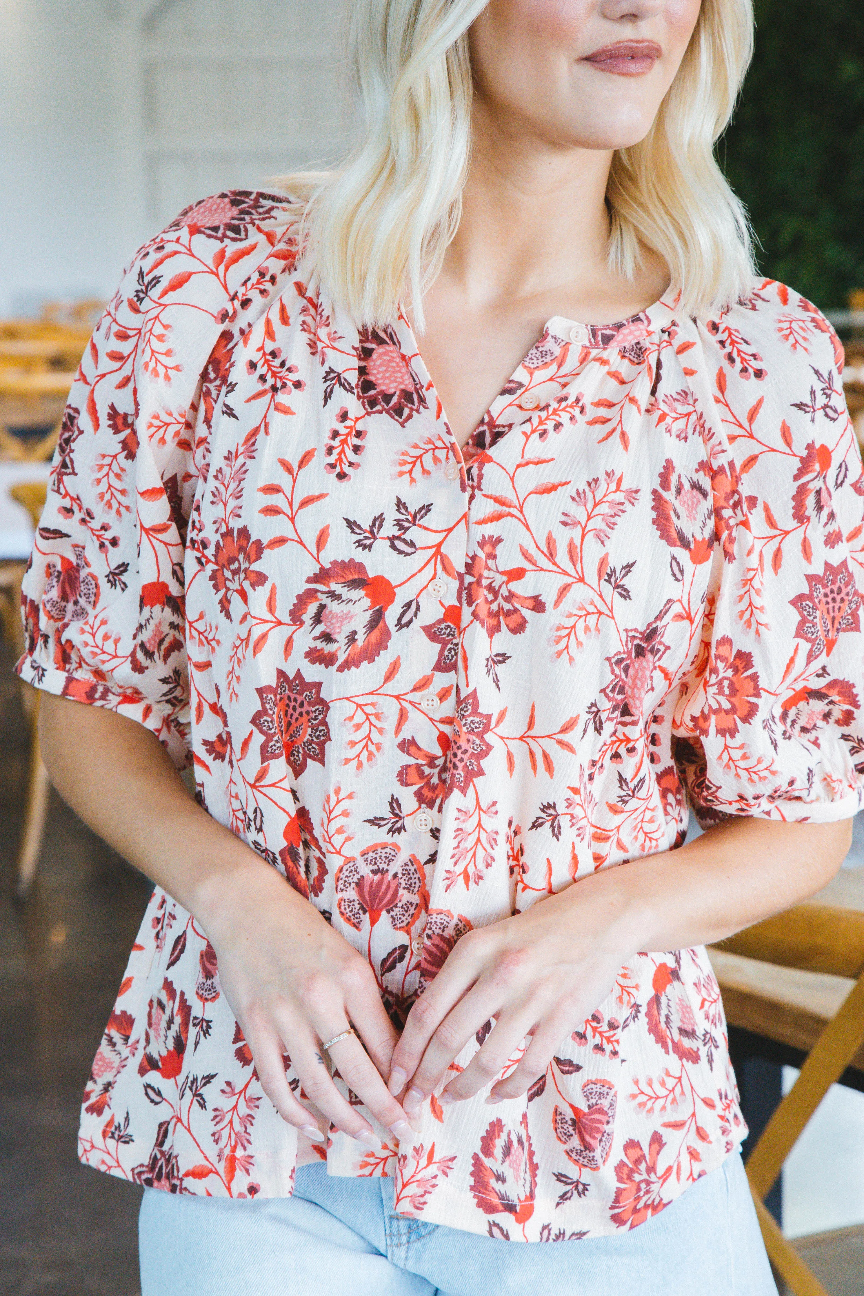 Boho Blouse, Pacific Light | Sanctuary sold by North & Main Clothing Company product image thumbnail 3