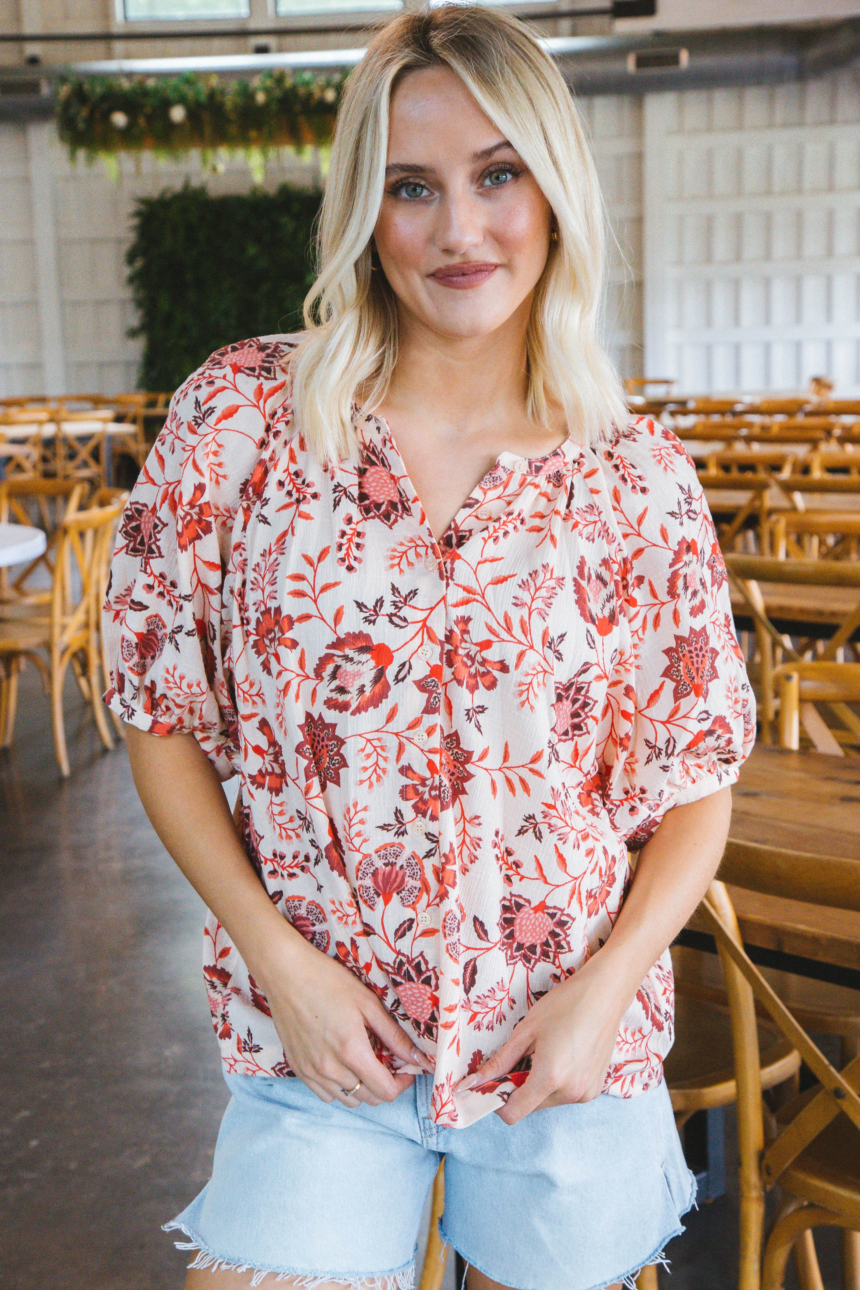 Boho Blouse, Pacific Light | Sanctuary sold by North & Main Clothing Company product image thumbnail 4