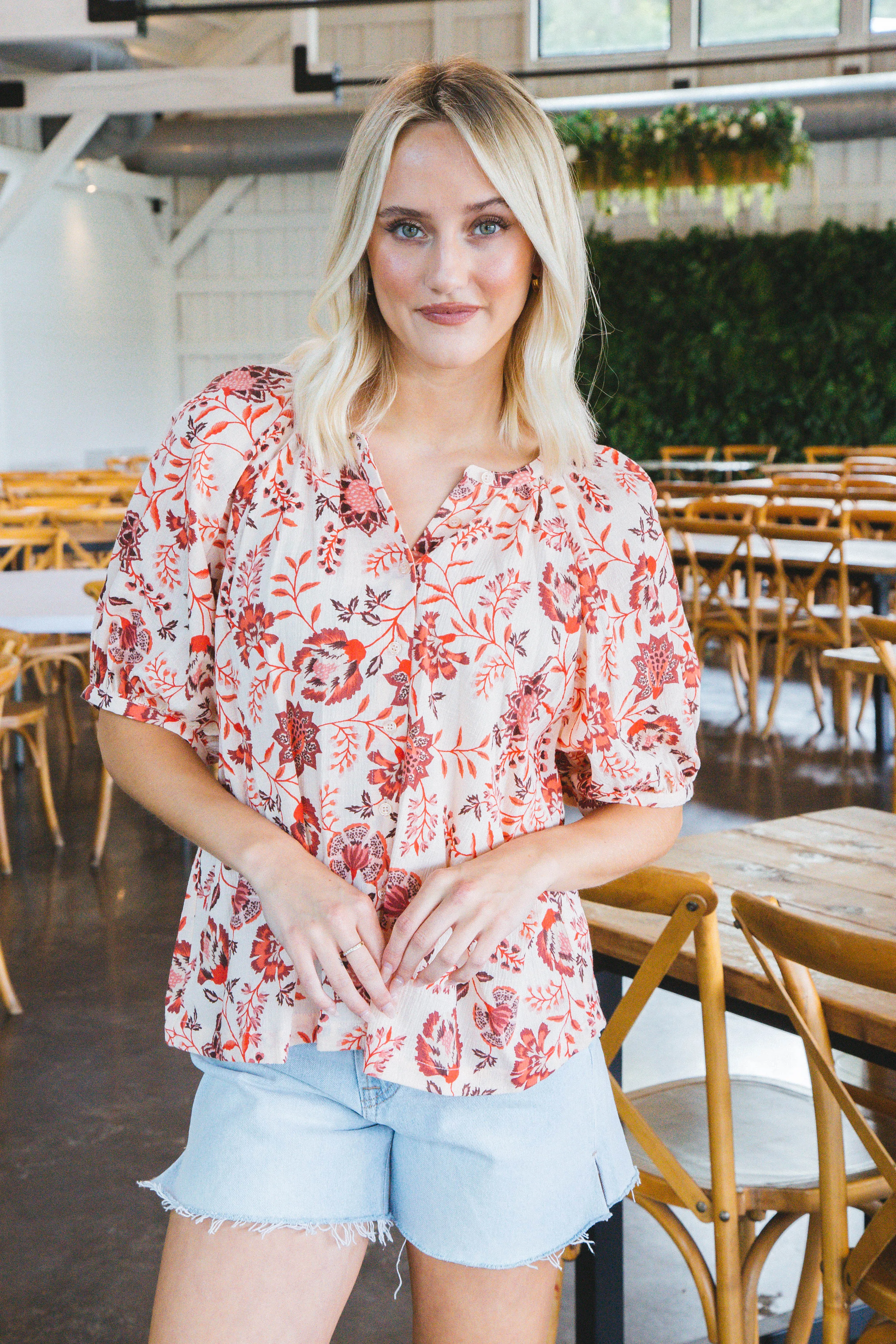 Boho Blouse, Pacific Light | Sanctuary sold by North & Main Clothing Company product image thumbnail 2