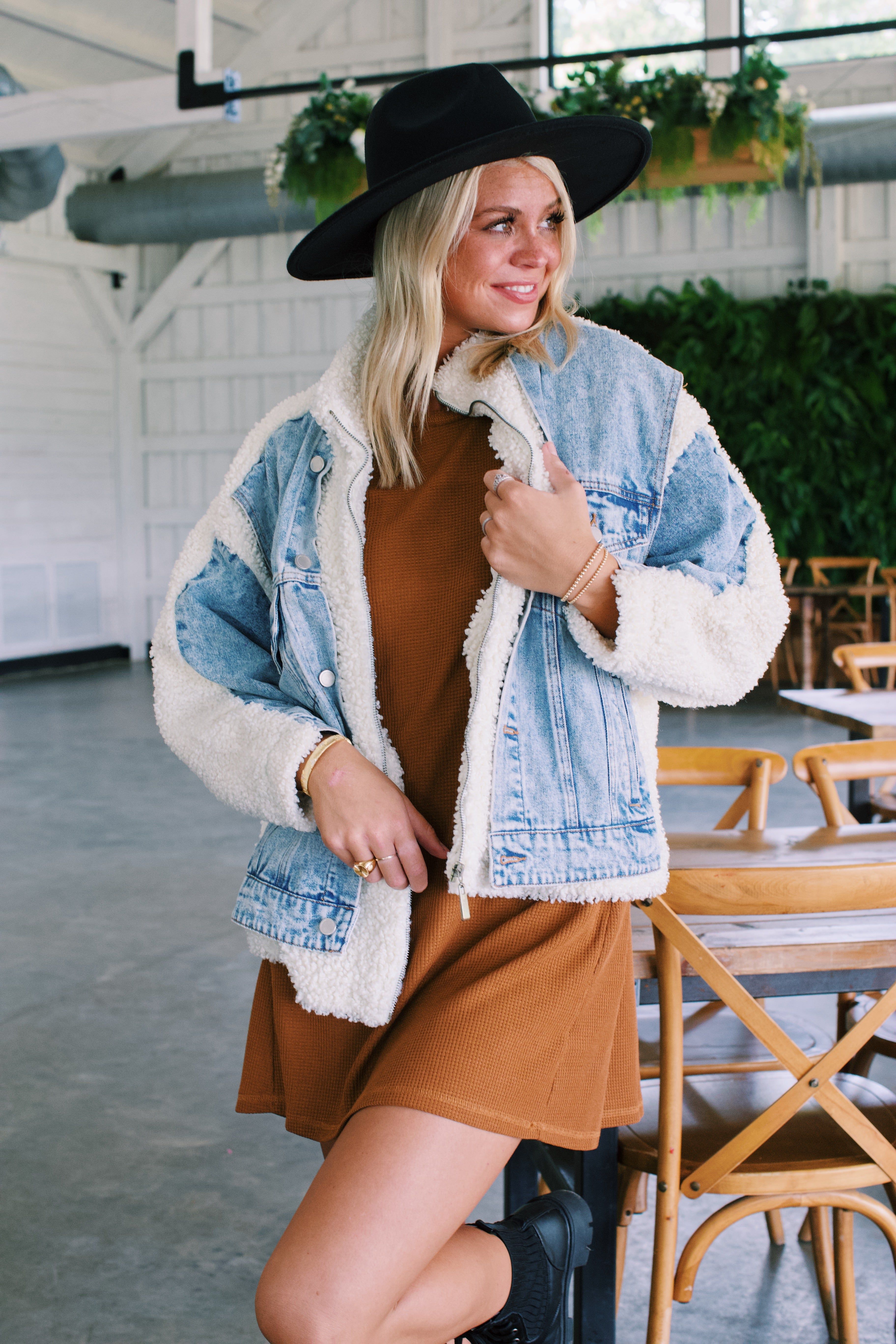 Dover Denim Trucker Jacket, Bear Hug | BLANK NYC sold by North & Main Clothing Company product image thumbnail 4