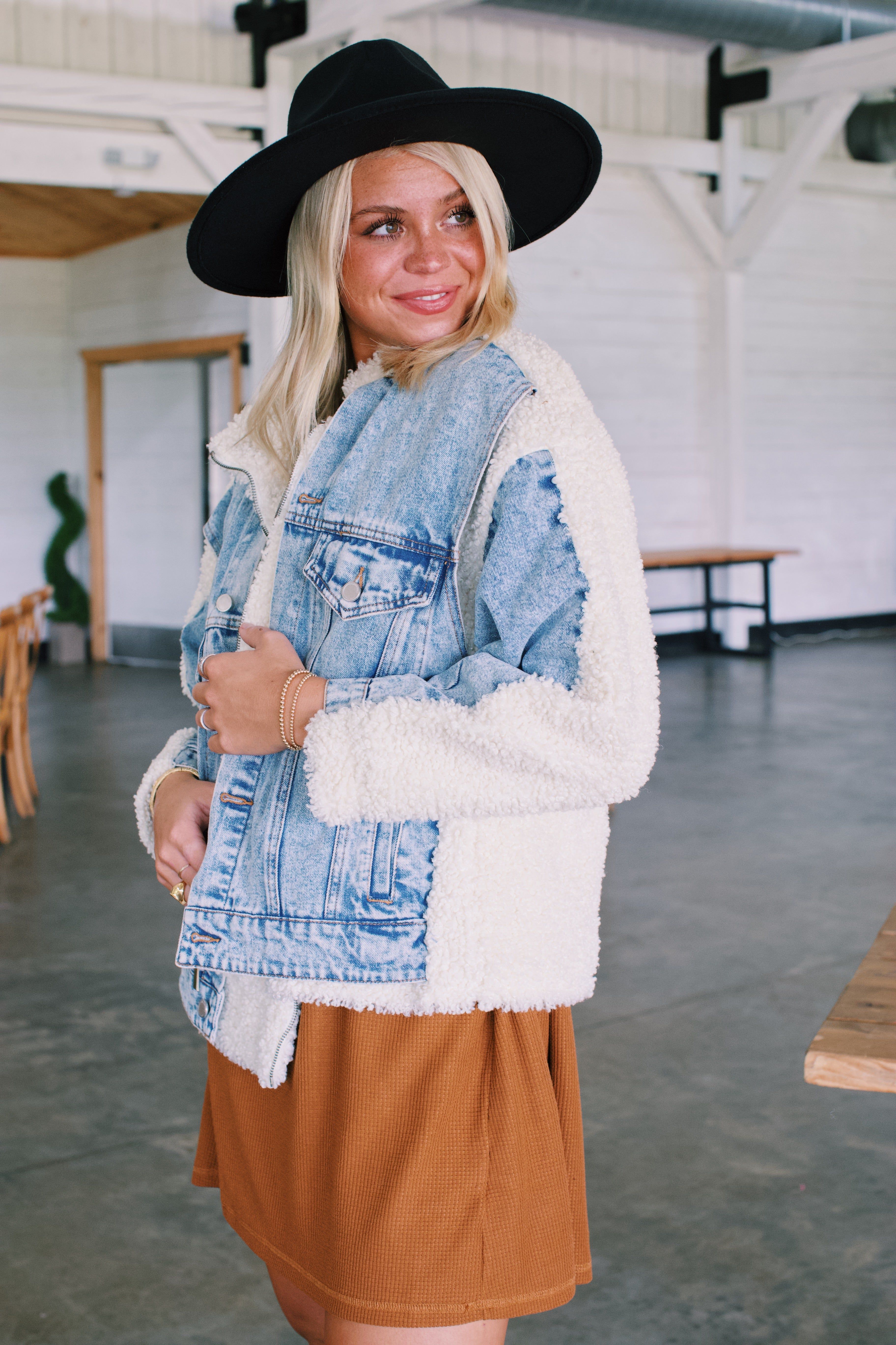 Dover Denim Trucker Jacket, Bear Hug | BLANK NYC sold by North & Main Clothing Company product image thumbnail 5