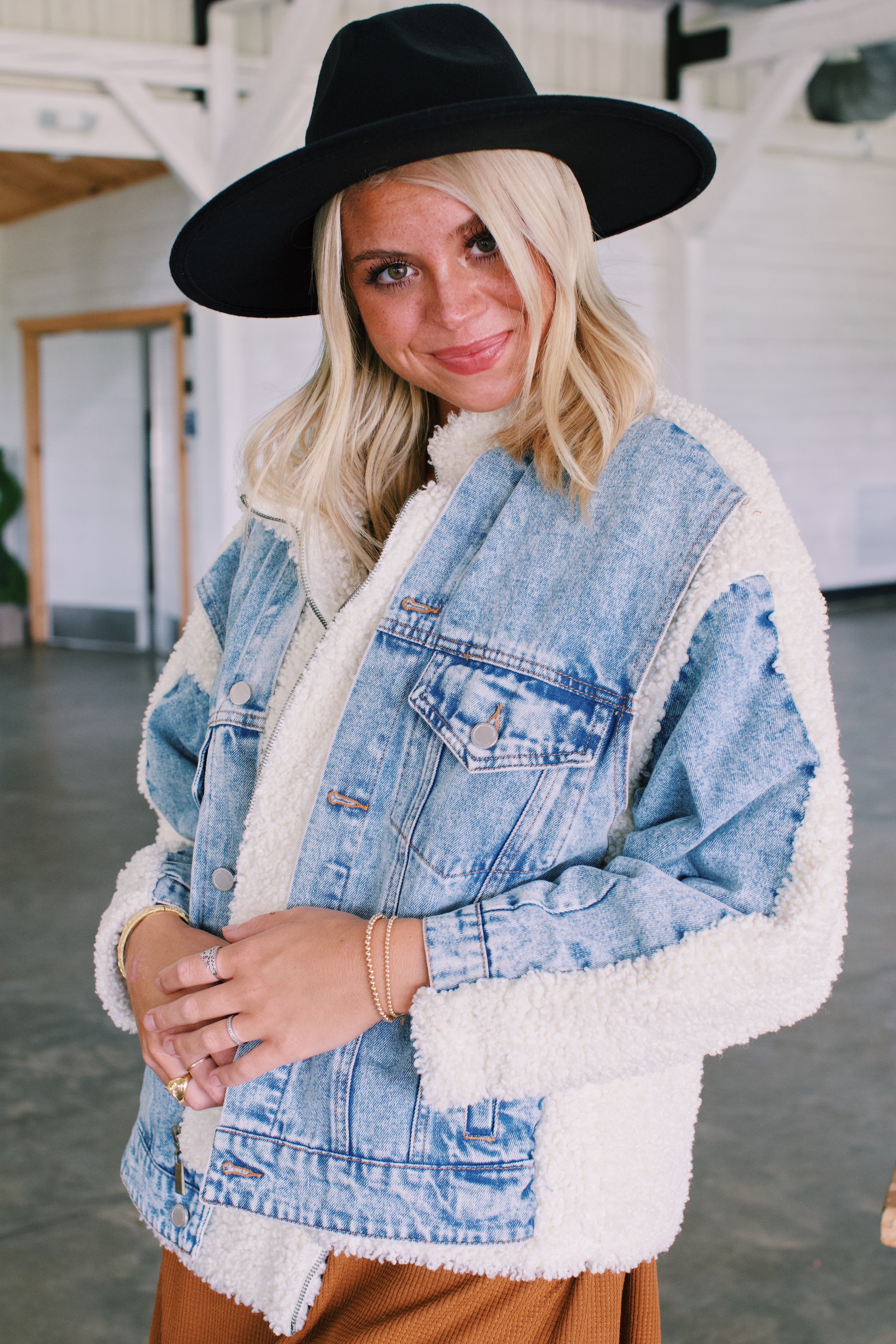 Dover Denim Trucker Jacket, Bear Hug | BLANK NYC sold by North & Main Clothing Company product image thumbnail 3