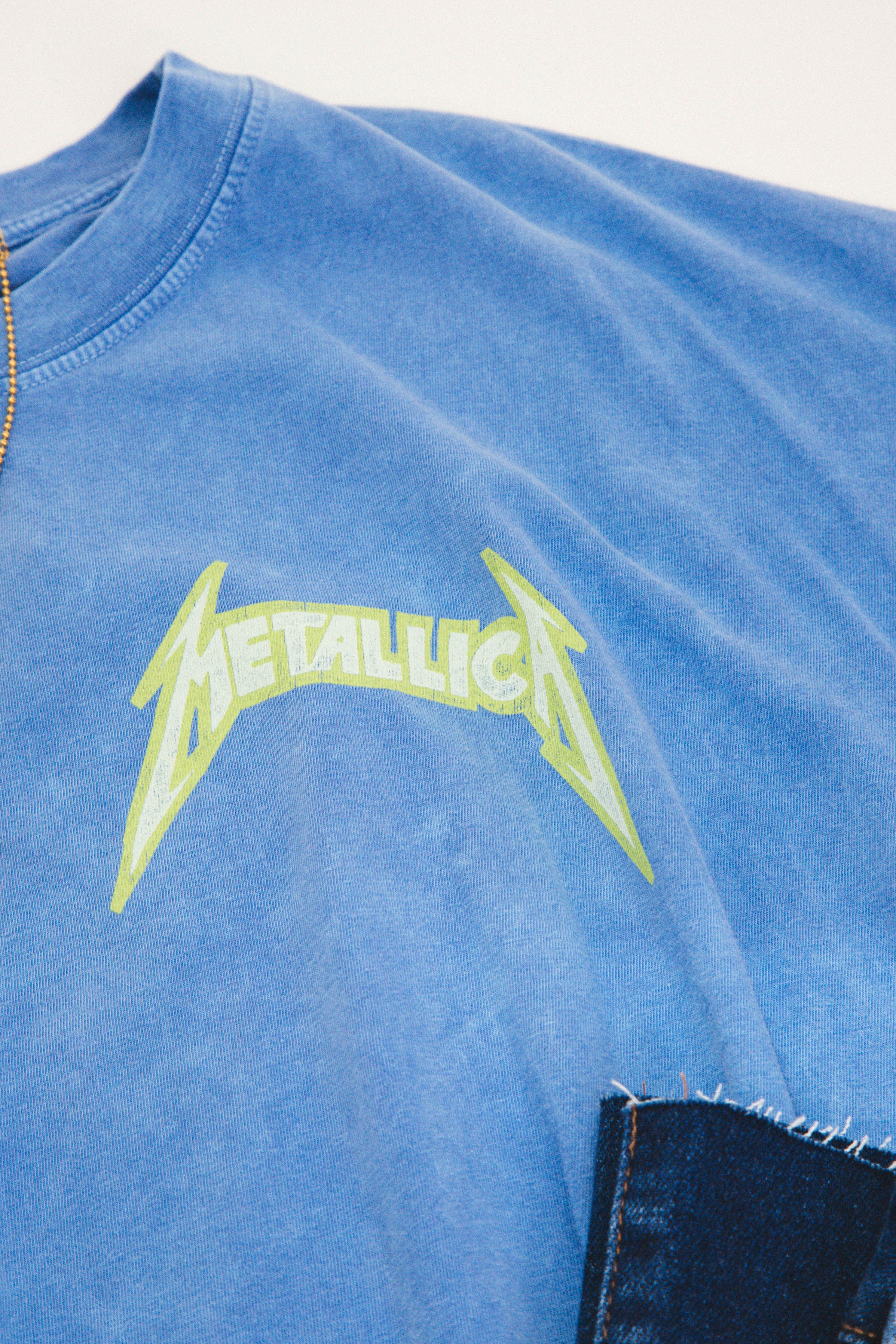 Metallica Tour Tee, Dusty Blue | DayDreamer sold by North & Main Clothing Company product image thumbnail 3