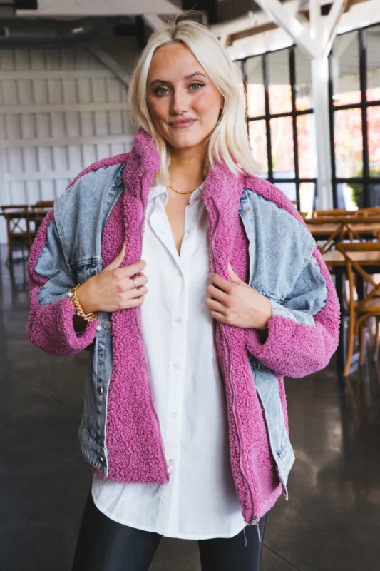 Dover Denim Trucker Jacket, Candy Land | BLANK NYC sold by North & Main Clothing Company