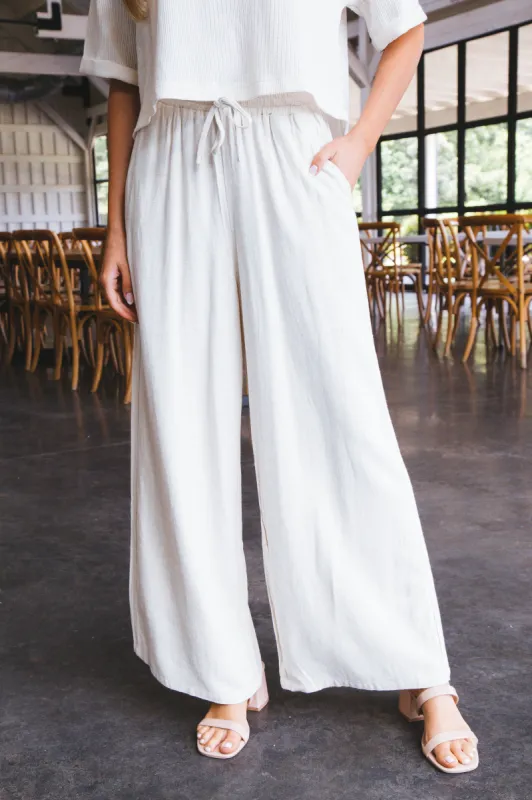 Sugarloaf Pants, Oatmeal | Sadie & Sage made by Sadie & Sage